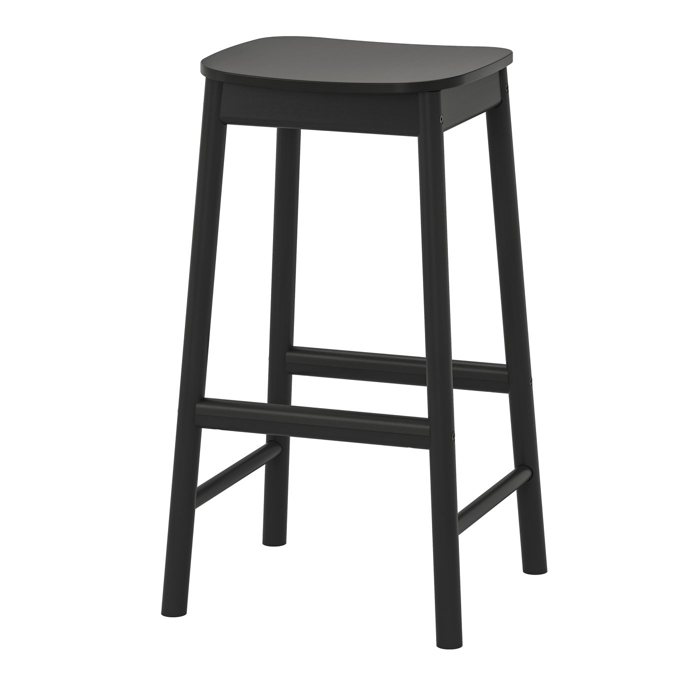 IKEA RÖNNINGE barpall, svart, 75 cm