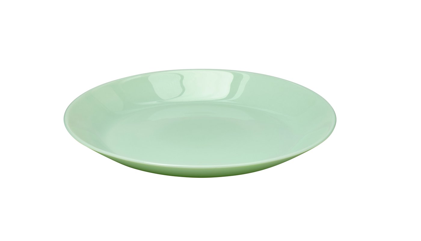 IKEA OFTAST assiett, ljusgrön, 19 cm