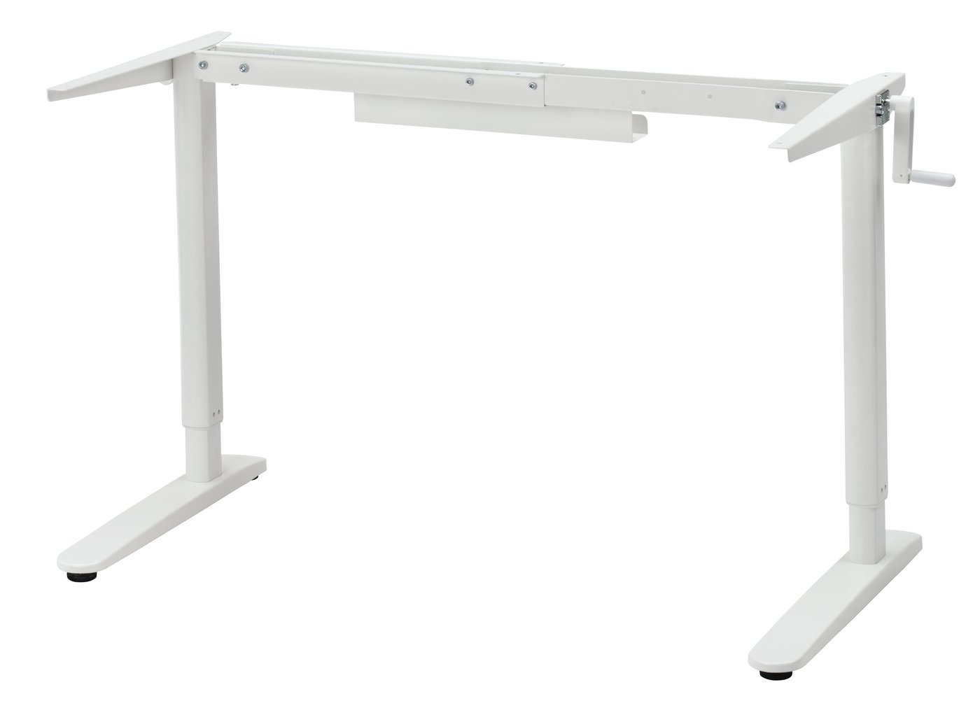 IKEA RELATERA underrede sitt/stå f bordsskiva, vit, 90/117 cm