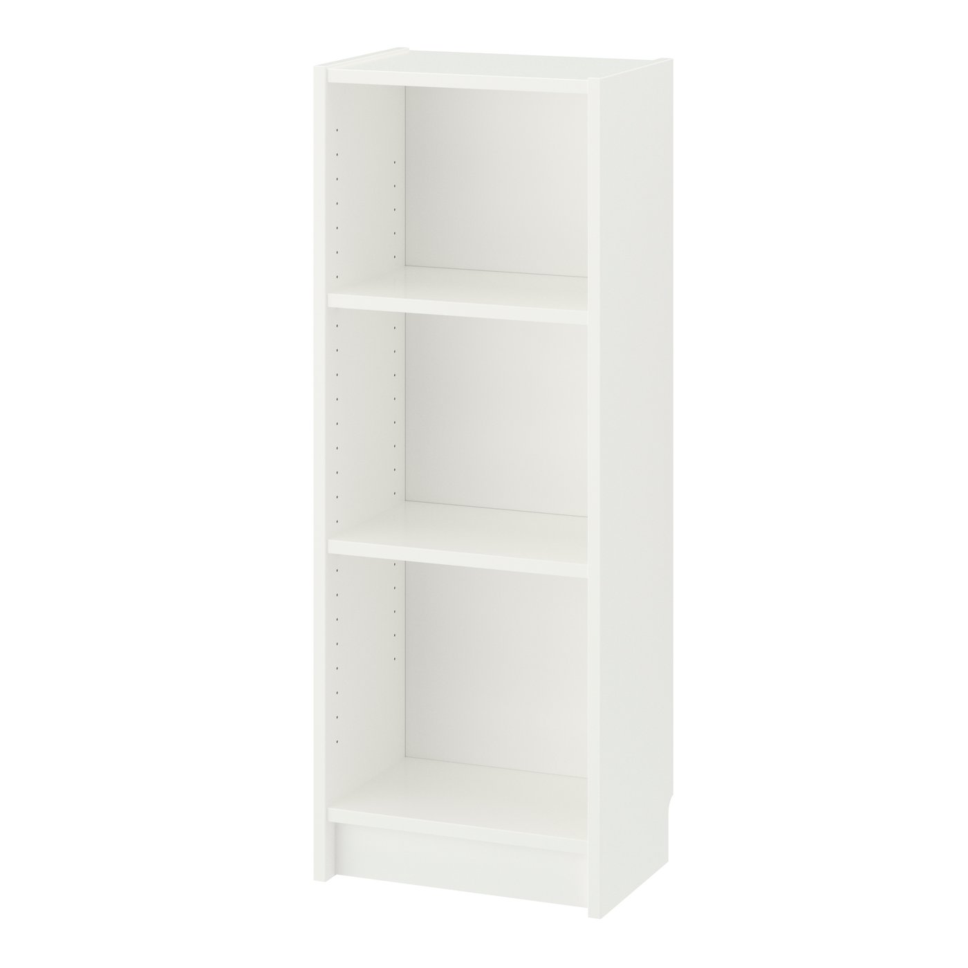 IKEA BILLY bokhylla, vit, 40x28x106 cm