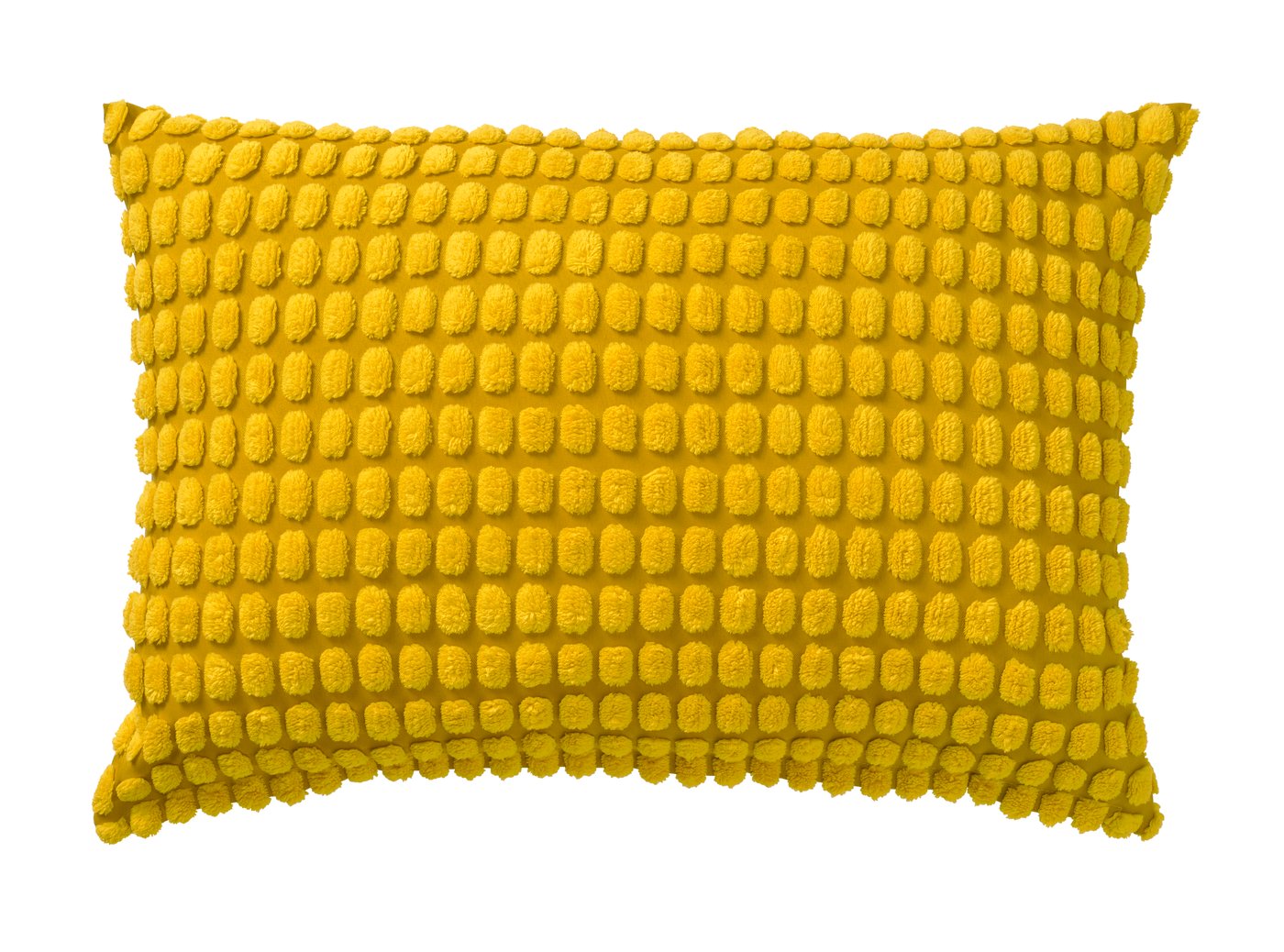 IKEA SVARTPOPPEL kuddfodral, gul, 40x58 cm