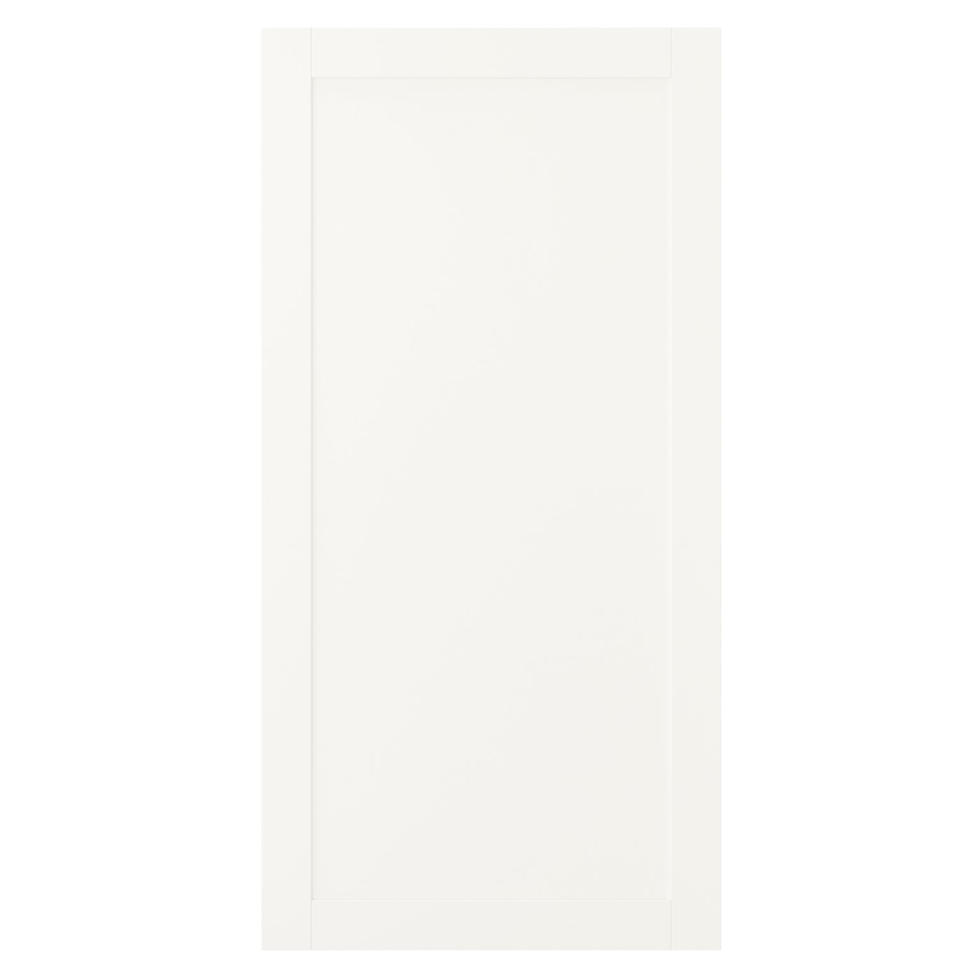 IKEA SANNIDAL dörr, vit, 60x120 cm