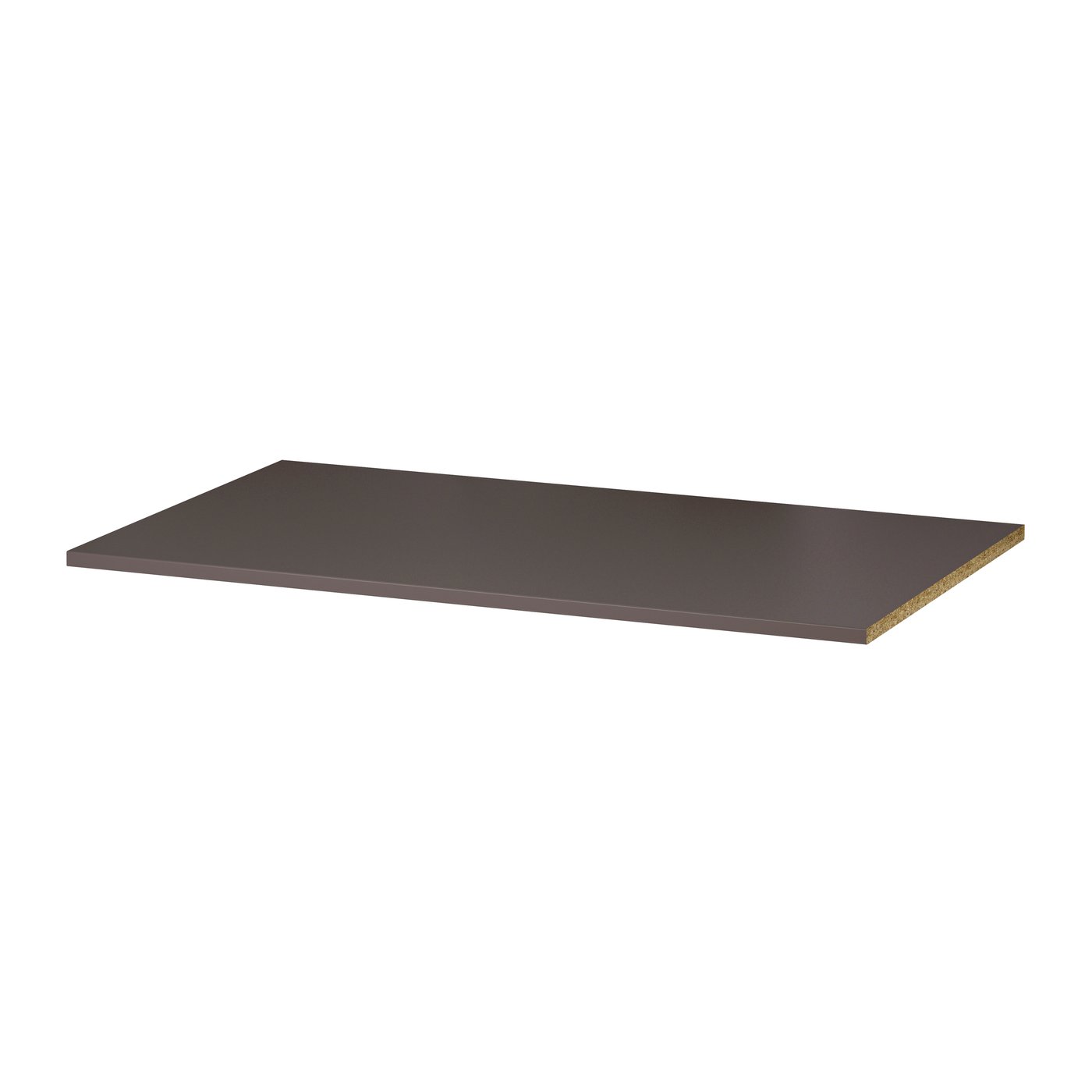IKEA KOMPLEMENT hyllplan, mörkgrå, 100x58 cm