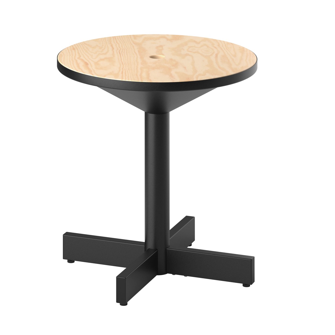 IKEA GRIMSARBO sidobord, furuplywood/svart