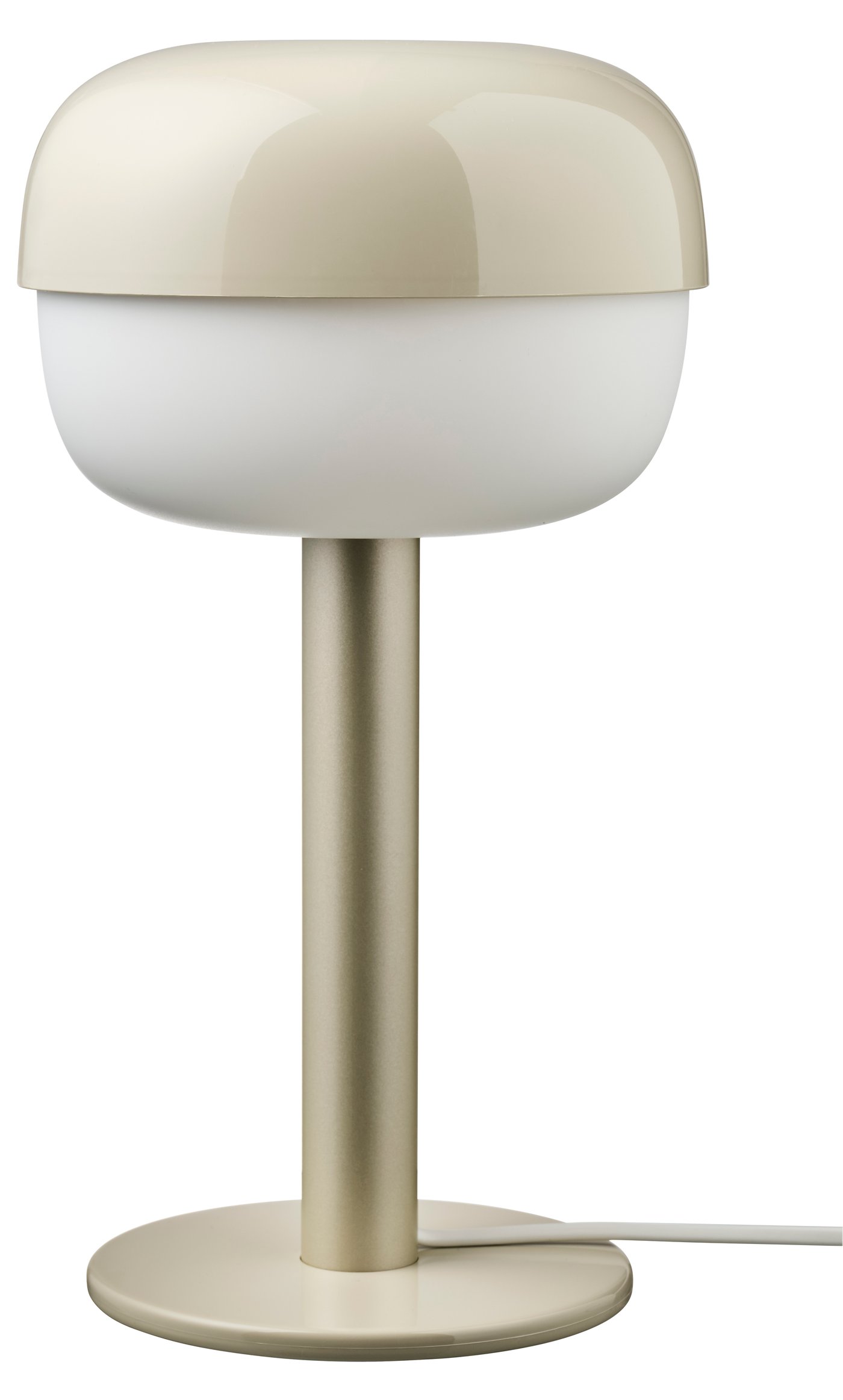IKEA BLÅSVERK bordslampa, beige, 36 cm