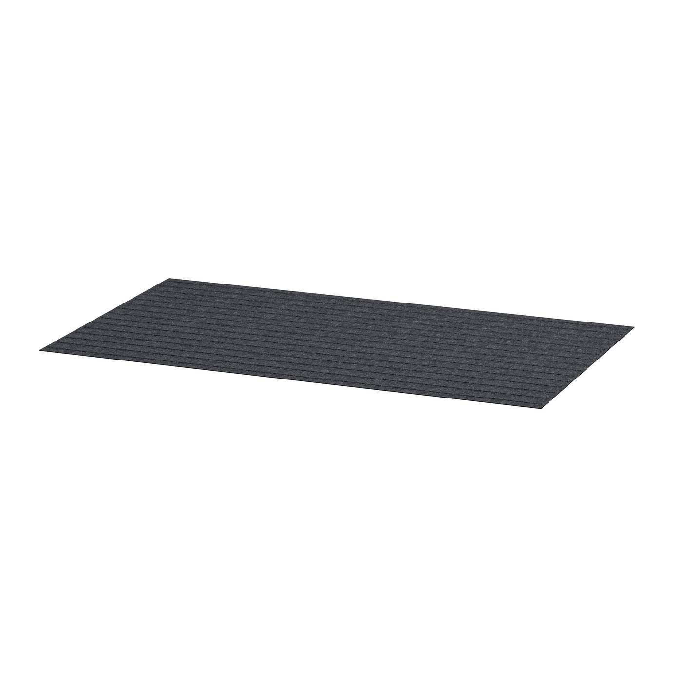 IKEA UPPDATERA lådmatta, grå, 50x96 cm