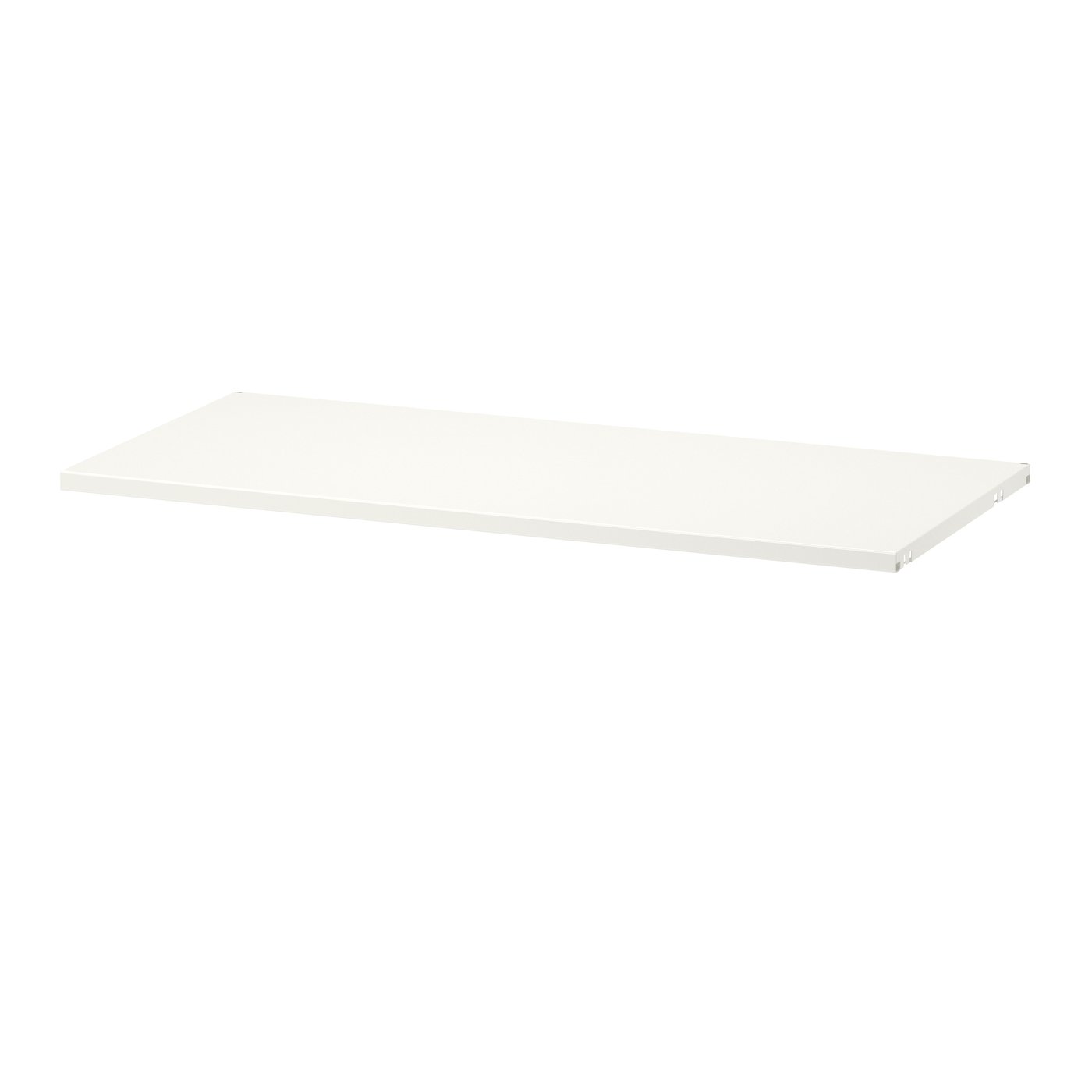 IKEA BOAXEL hyllplan, metall vit, 80x40 cm