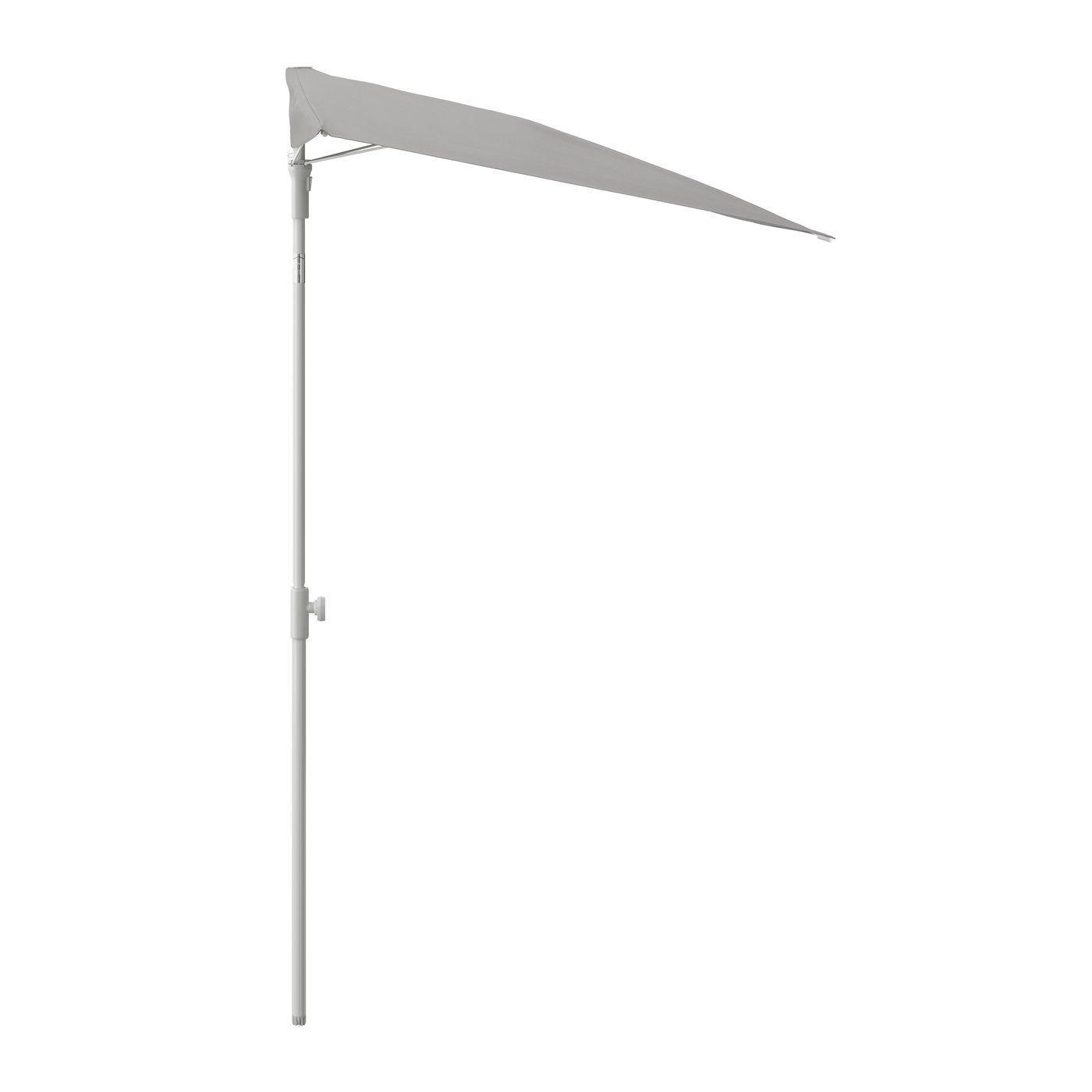 IKEA LILLEÖ parasoll, grå, 150x100 cm