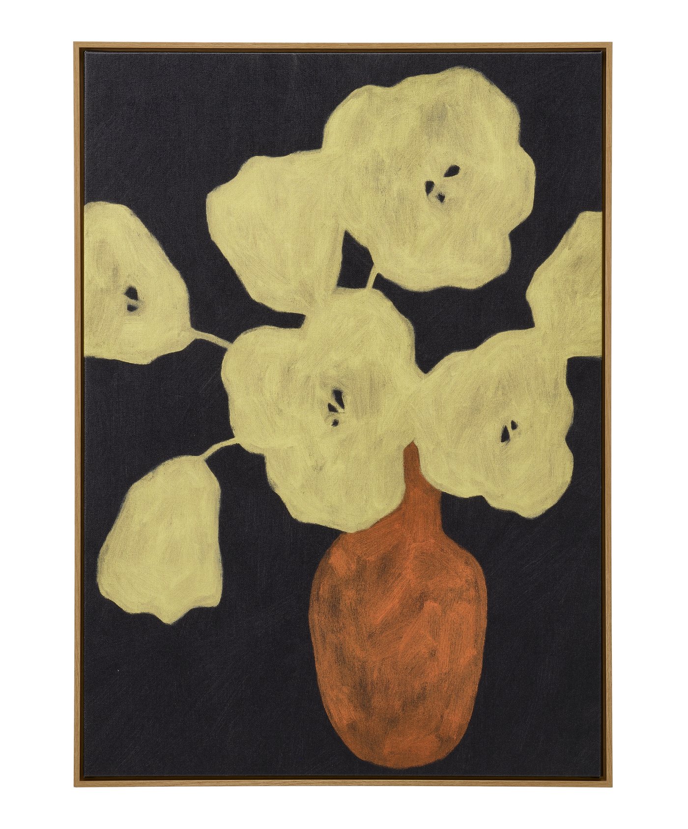 IKEA BLODFLÄDER tavla, djärva blomster, 50x70 cm