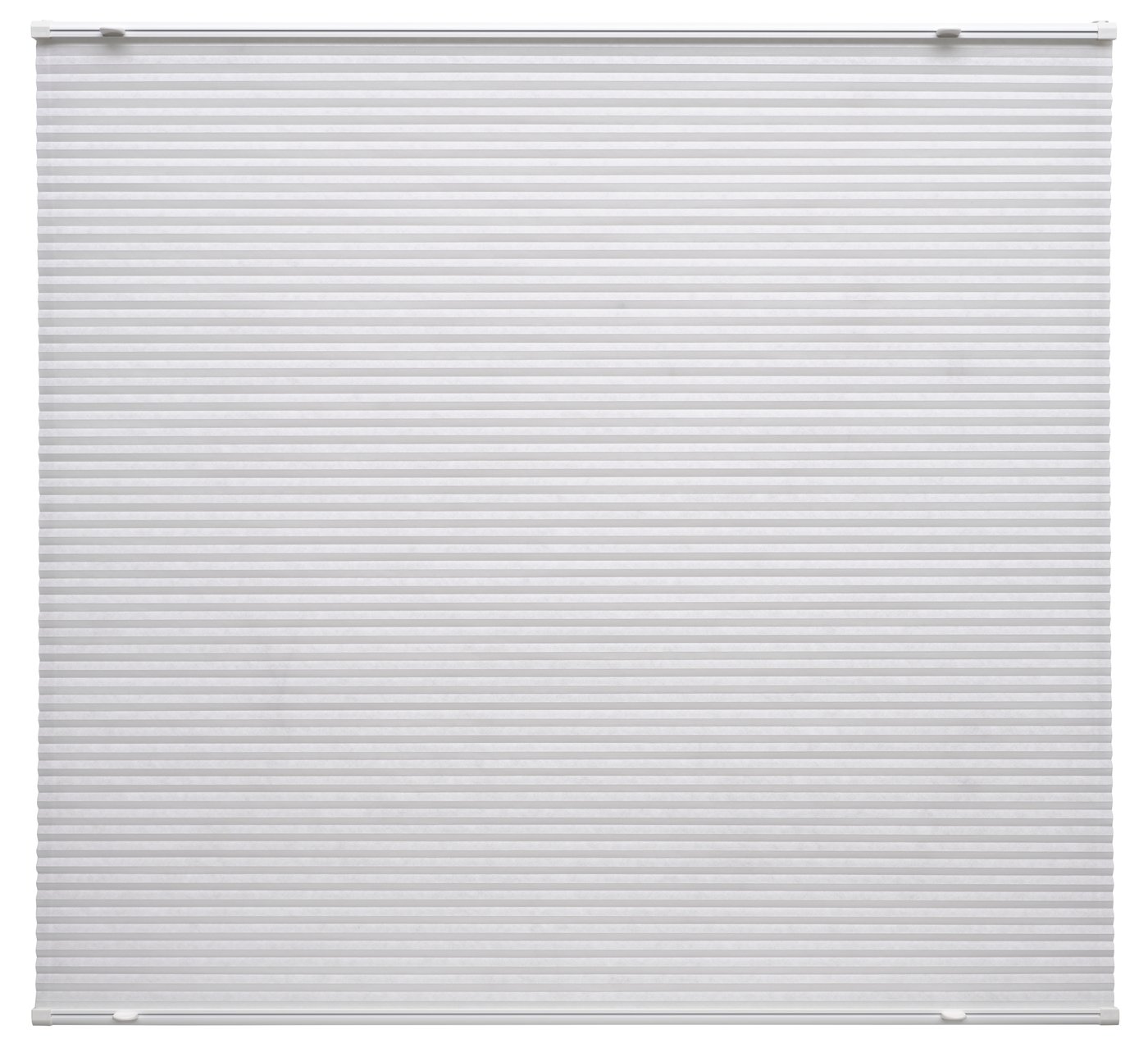 IKEA HORNVALLMO plisségardin, vit/uppifrån-ner nerifrån-upp, 100x130 cm