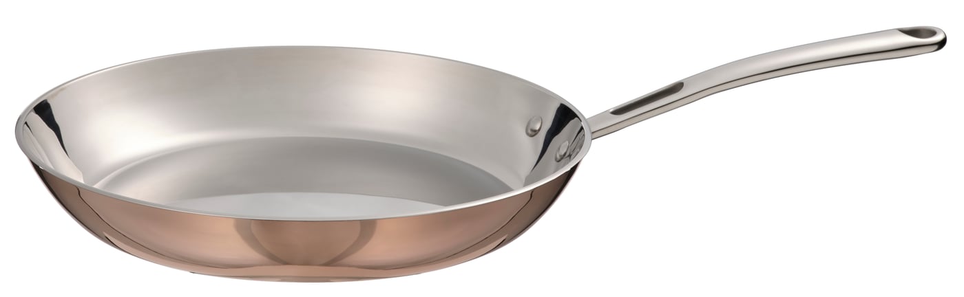 IKEA FINMAT stekpanna, koppar/rostfritt stål, 28 cm