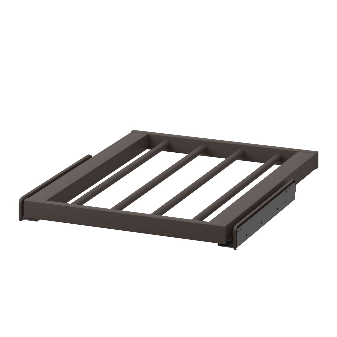 IKEA KOMPLEMENT utdragbar byxhängare, mörkgrå, 50x58 cm