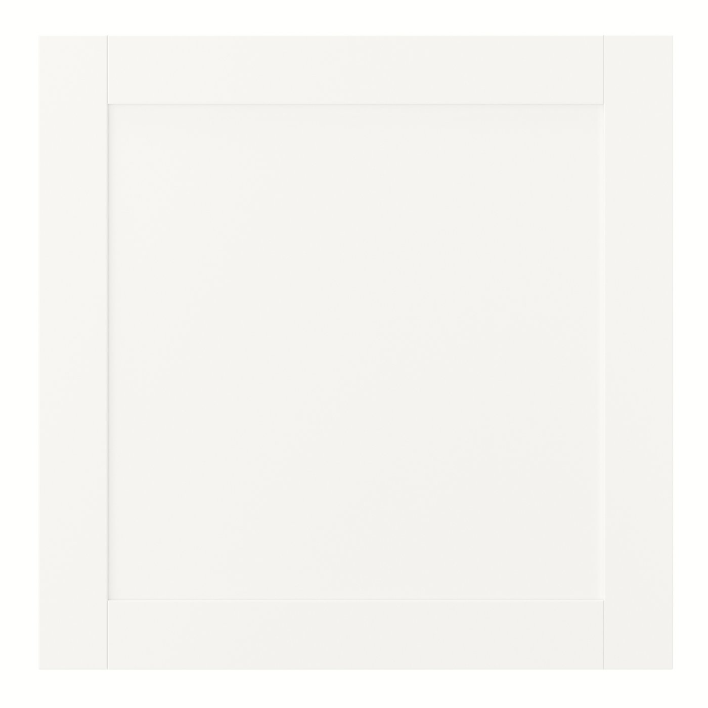 IKEA SANNIDAL dörr, vit, 60x60 cm