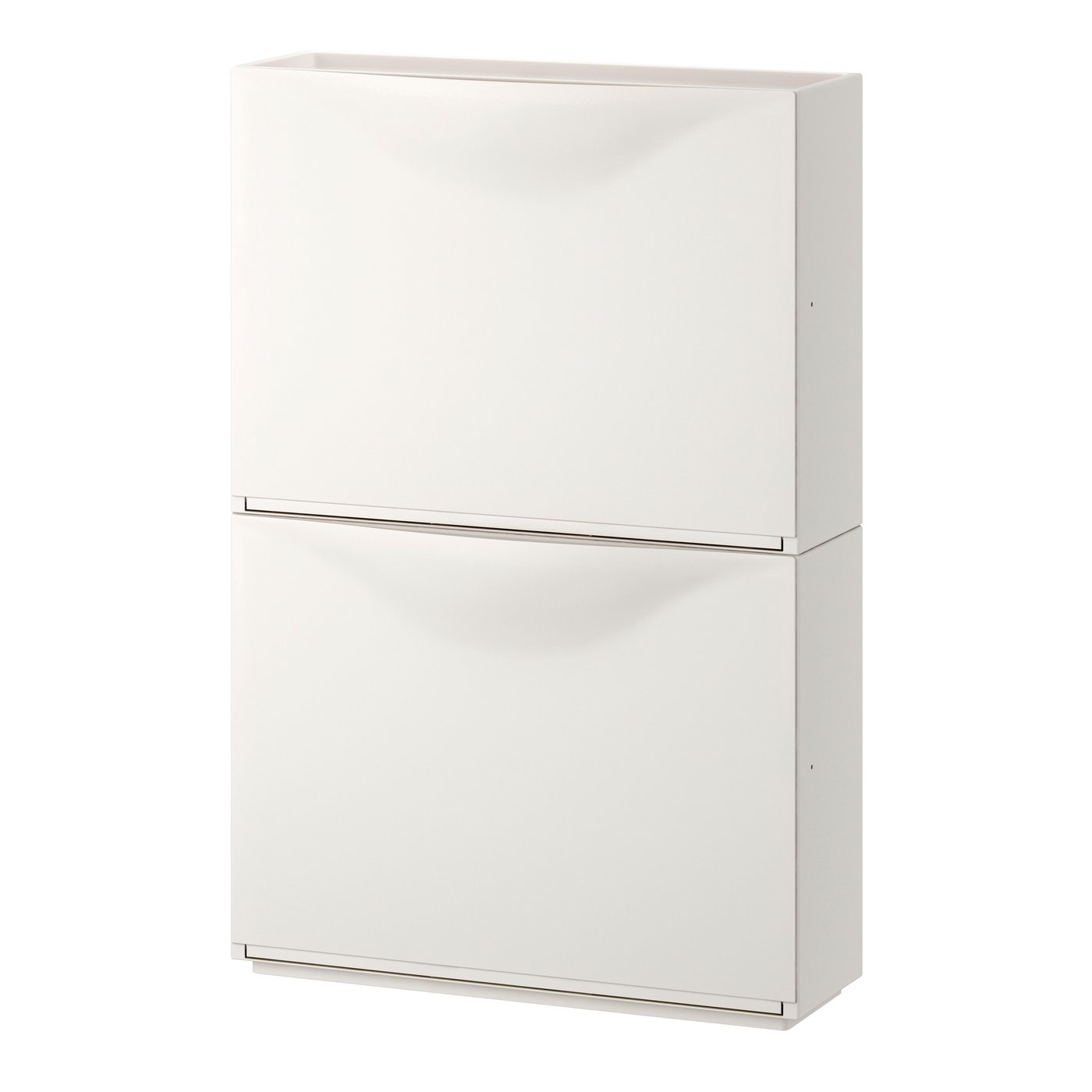IKEA TRONES skoskåp/förvaring, vit, 52x18x39 cm
