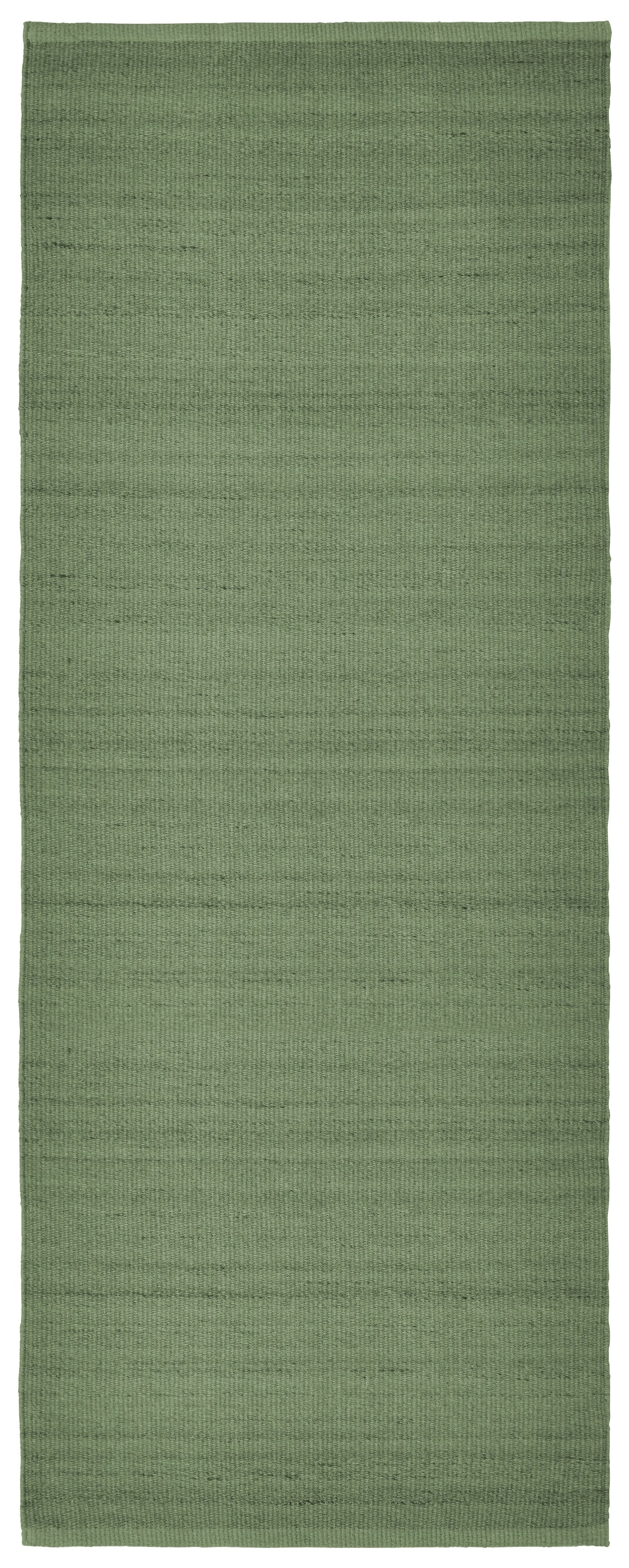 IKEA TIDTABELL matta, slätvävd, grön, 80x200 cm