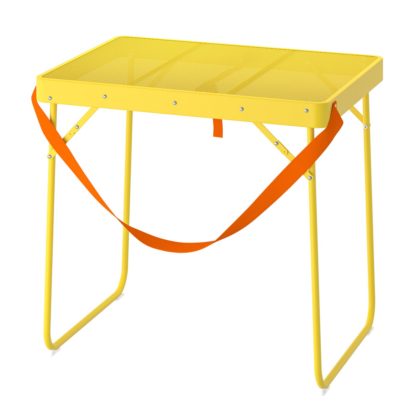 IKEA STRANDÖN fällbart bord, klargul, 70x55 cm