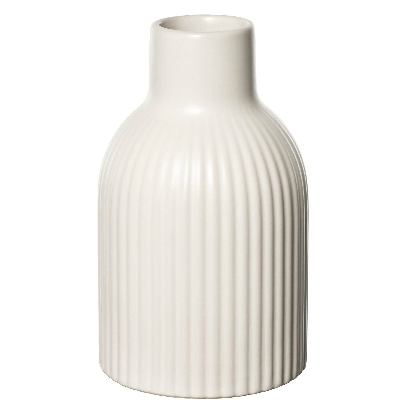IKEA KAPKASTANJ vas, off-white, 15 cm