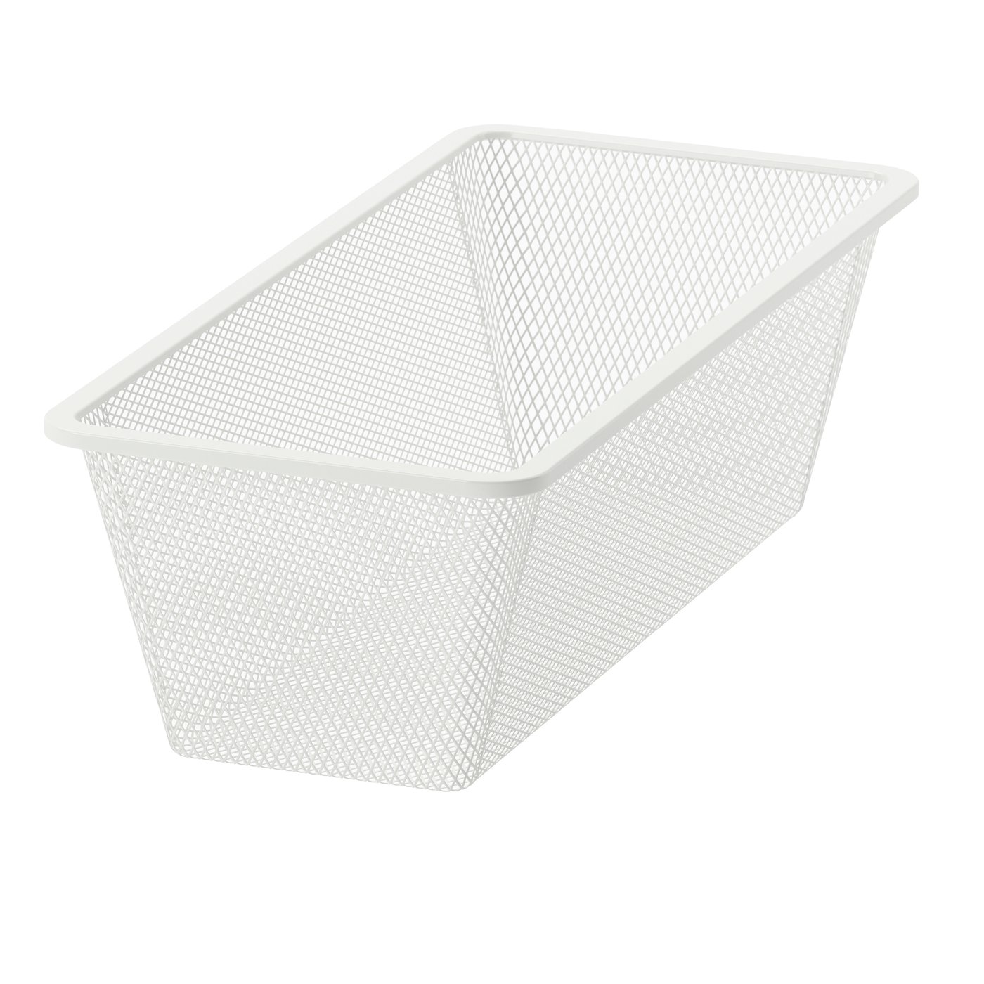 IKEA JONAXEL meshback, vit, 25x51x15 cm