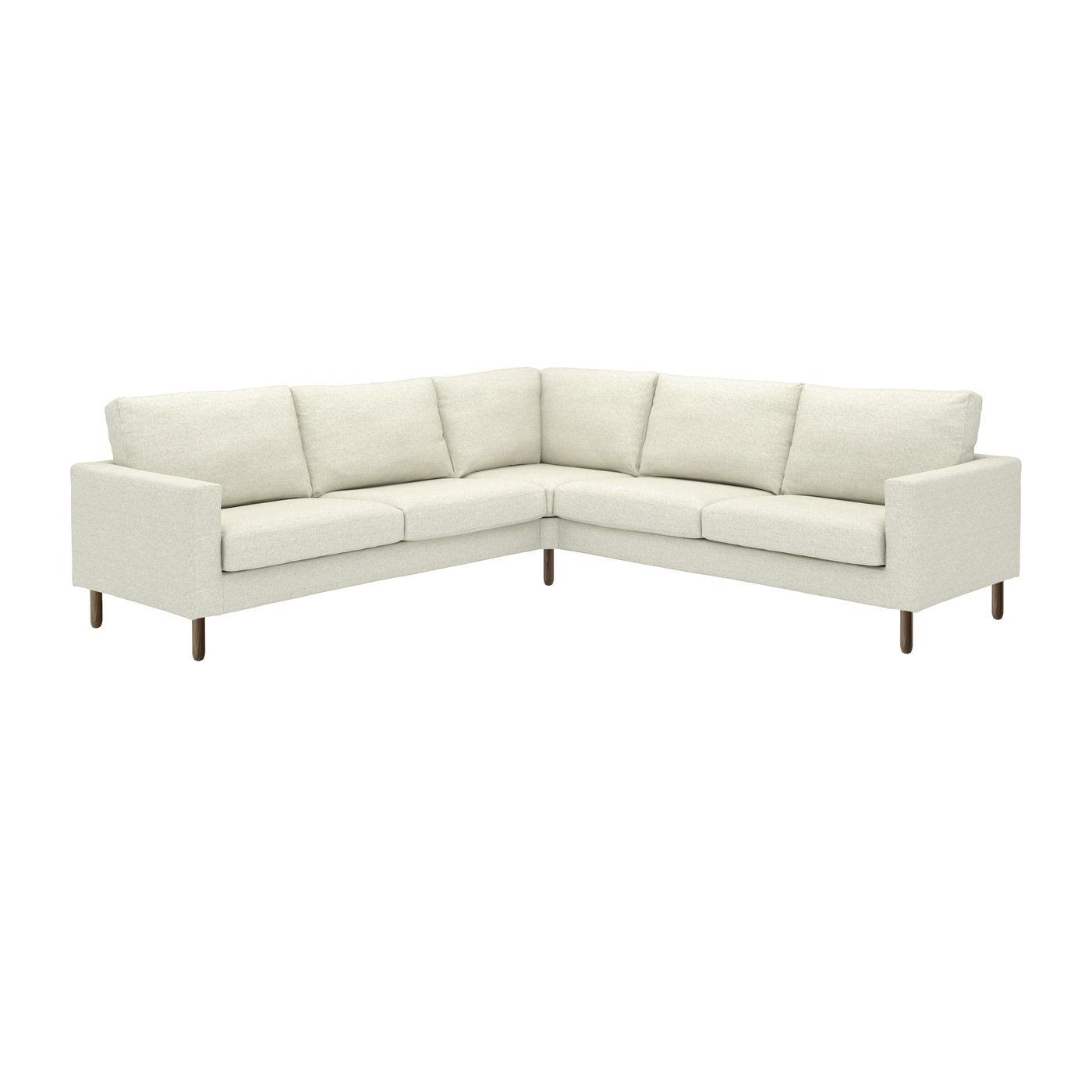 IKEA SALTSJÖBADEN hörnsoffa, 4-sits, gunnared beige