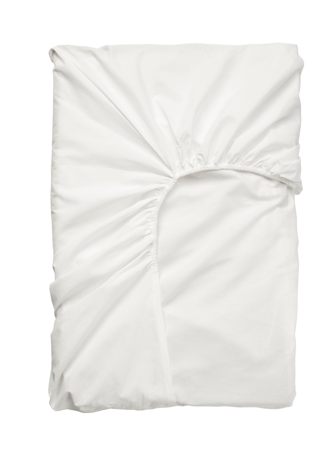IKEA ULLVIDE dra på lakan för bäddmadrass, vit, 180x200 cm, dra-på-lakan för bäddmadrass