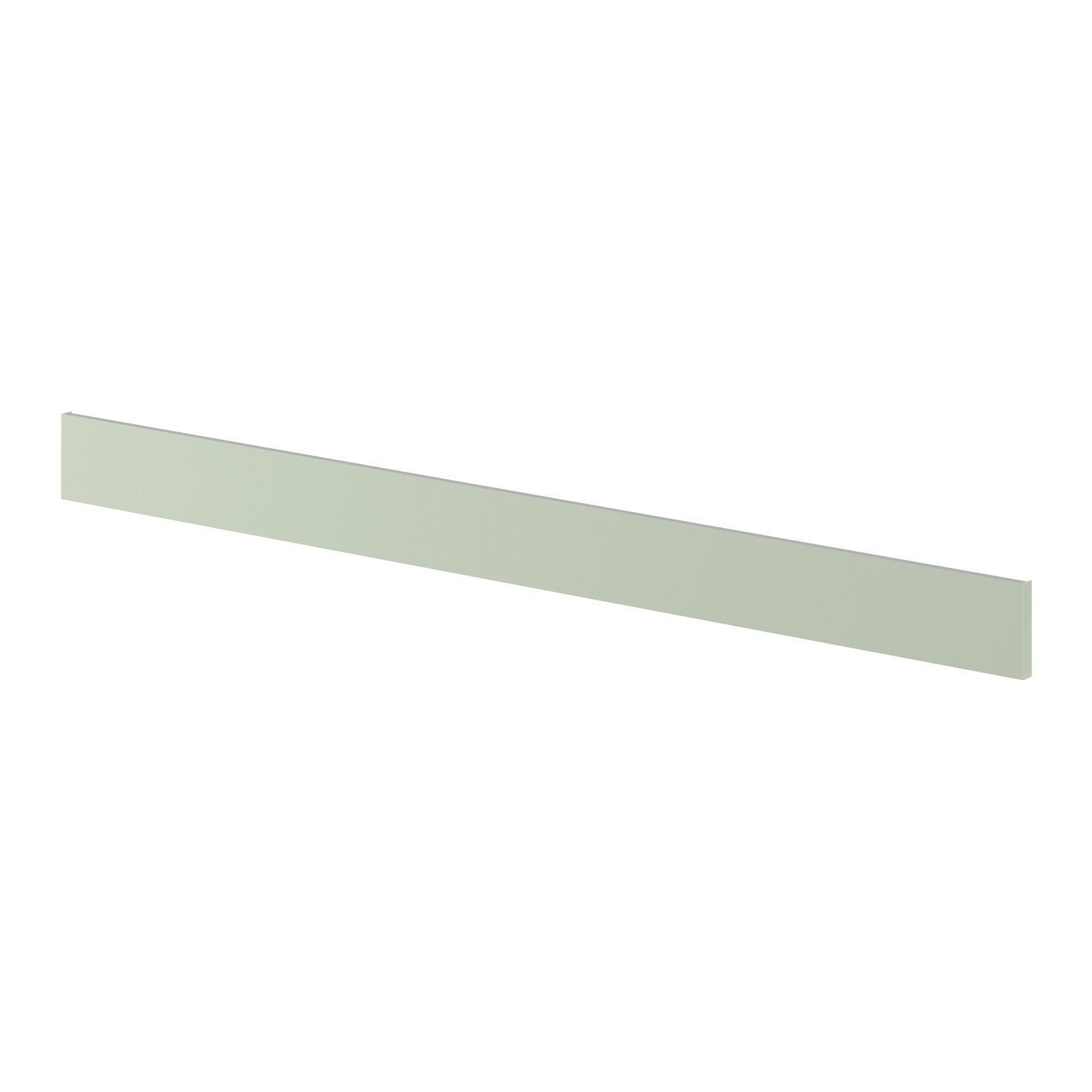 IKEA STENSUND sockel, ljusgrön, 220x8 cm