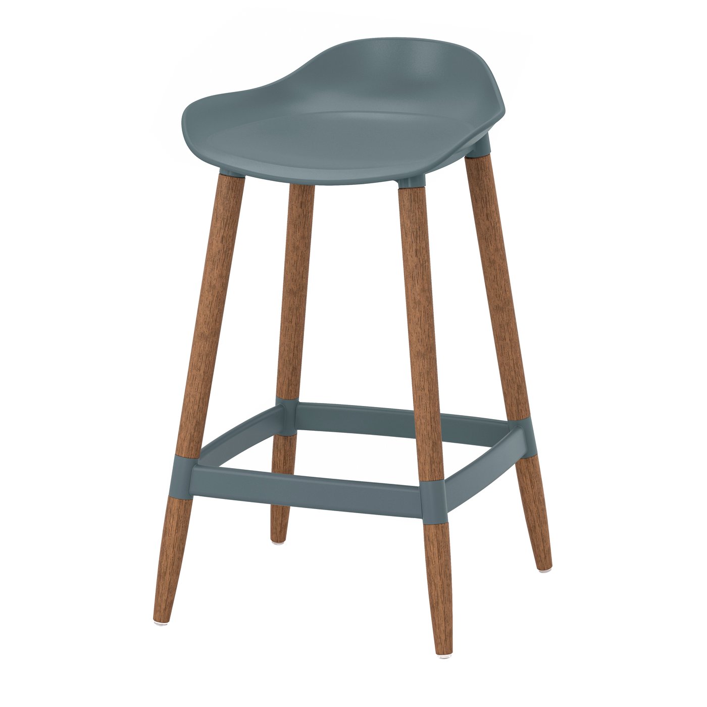 IKEA GRÖNSTA barpall, bänkhöjd gråturkos/inom-/utomhus, 64 cm