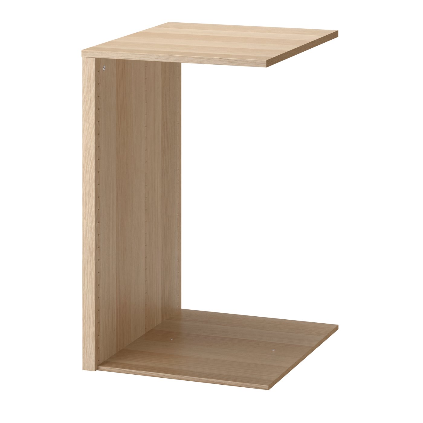 IKEA KOMPLEMENT avdelare för stommar, vitlaserad ekeffekt, 75-100x58 cm
