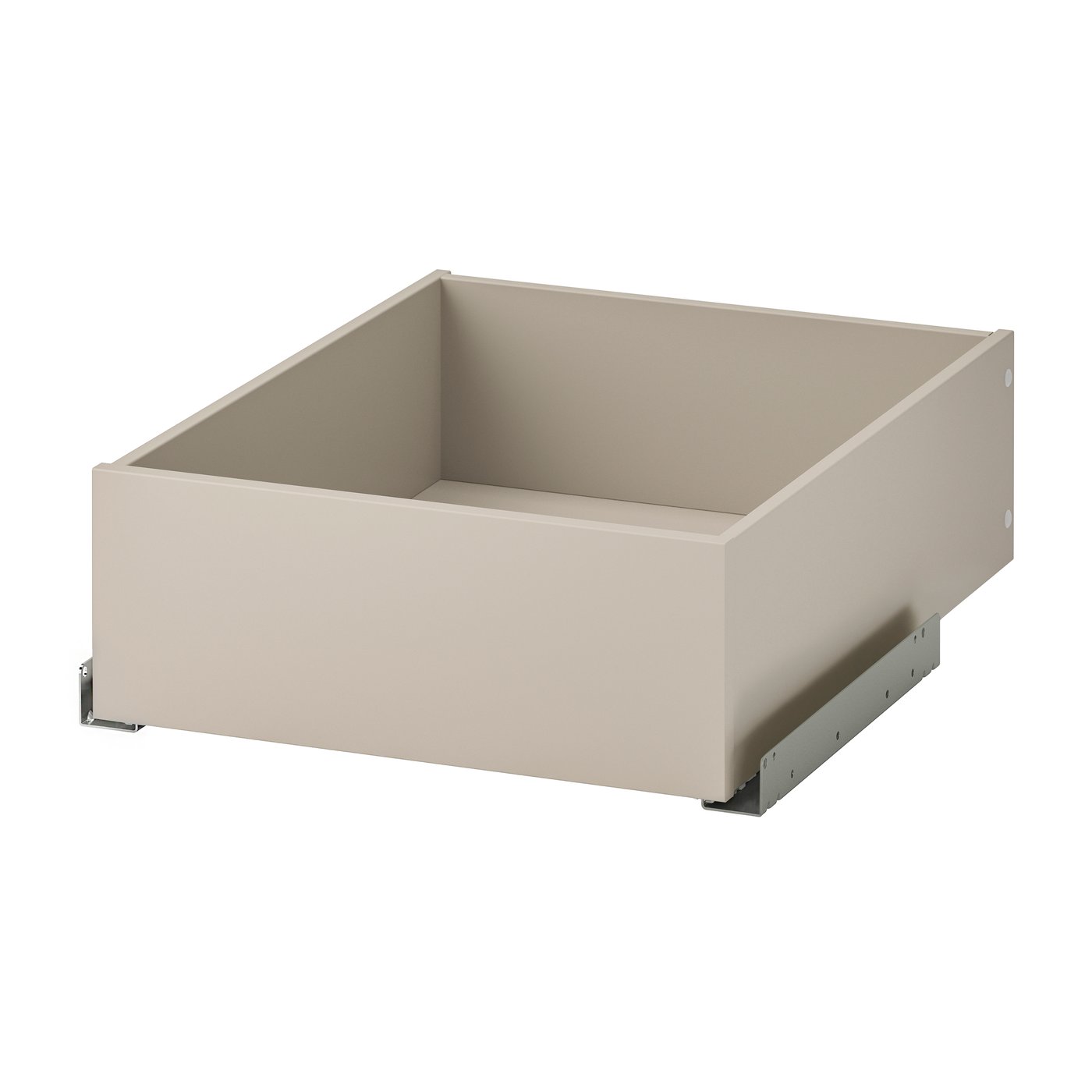 IKEA KOMPLEMENT låda, gråbeige, 50x58 cm