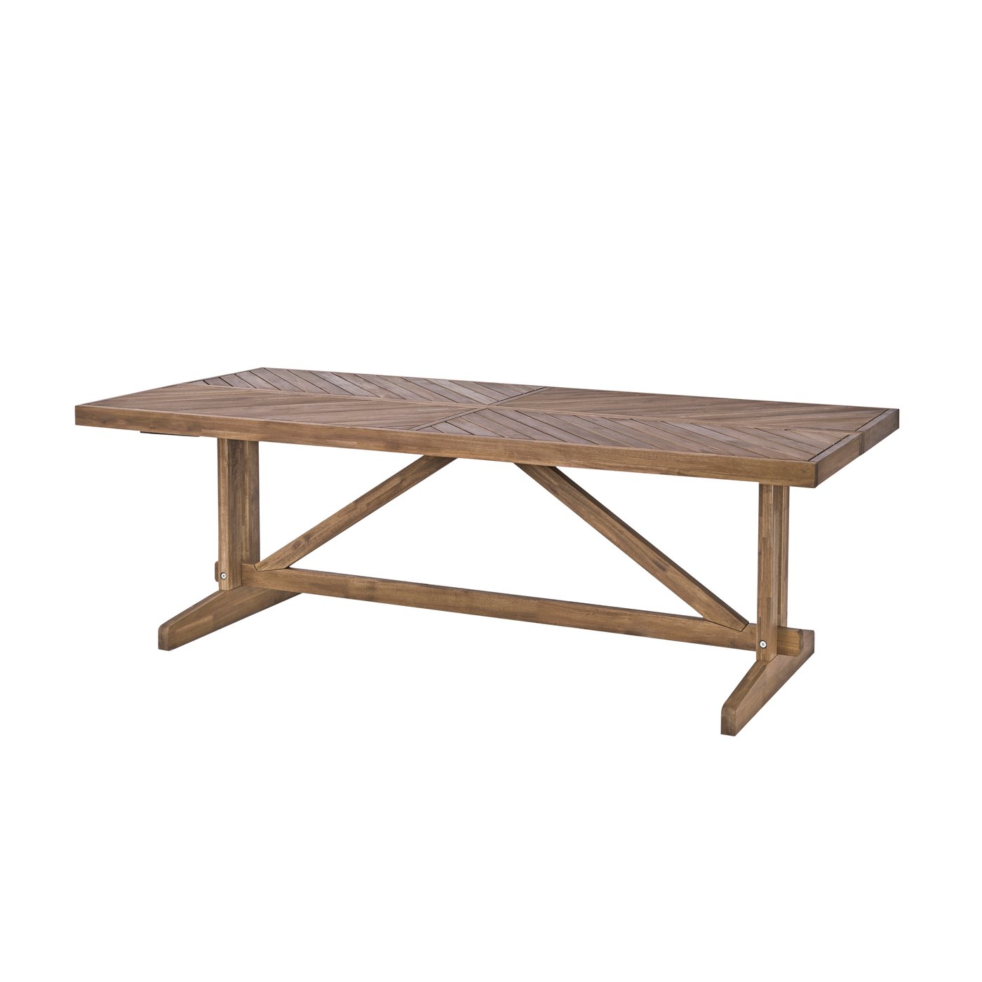 IKEA NORRMANSÖ bord, utomhus, akacia, 220x100 cm