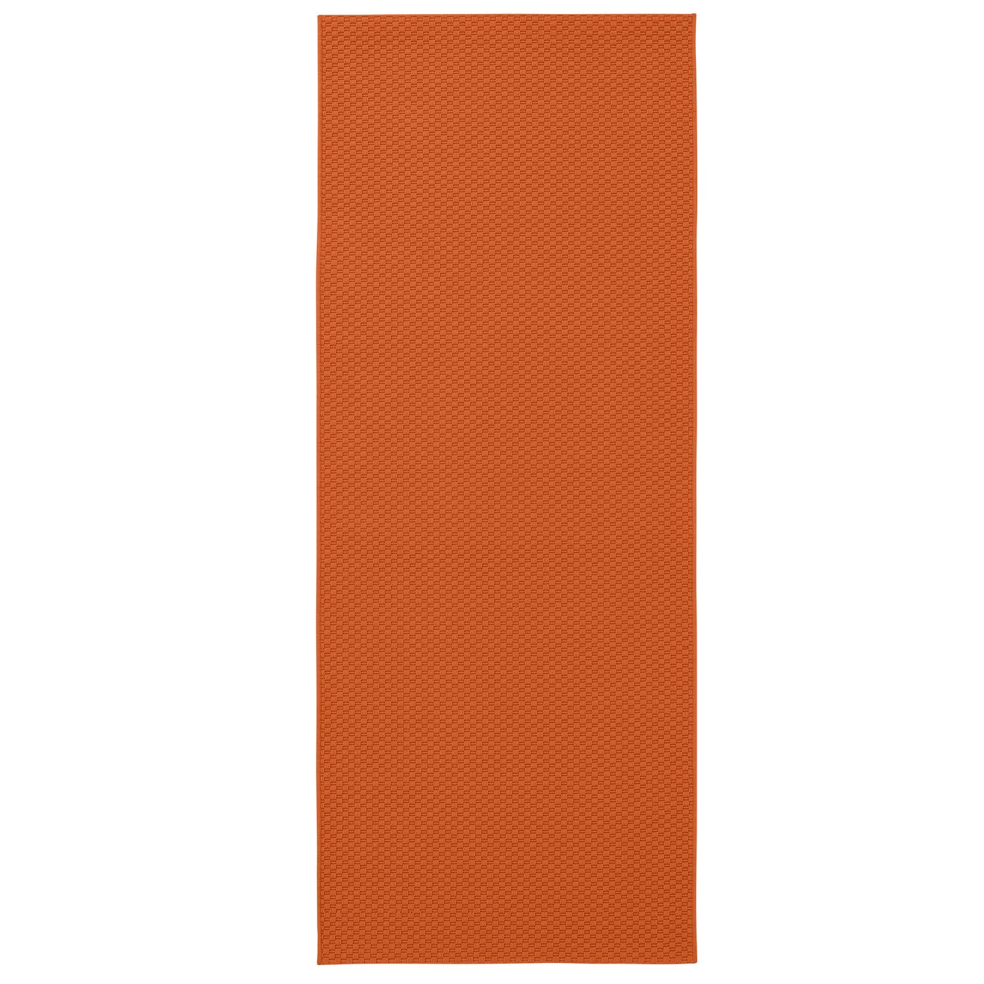 IKEA MORUM matta slätvävd, inom-/utomhus, orange, 80x200 cm