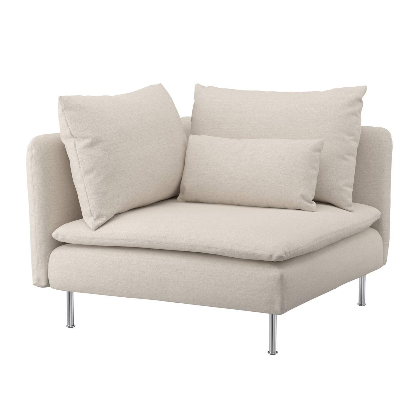 IKEA SÖDERHAMN hörnsektion, gunnared beige