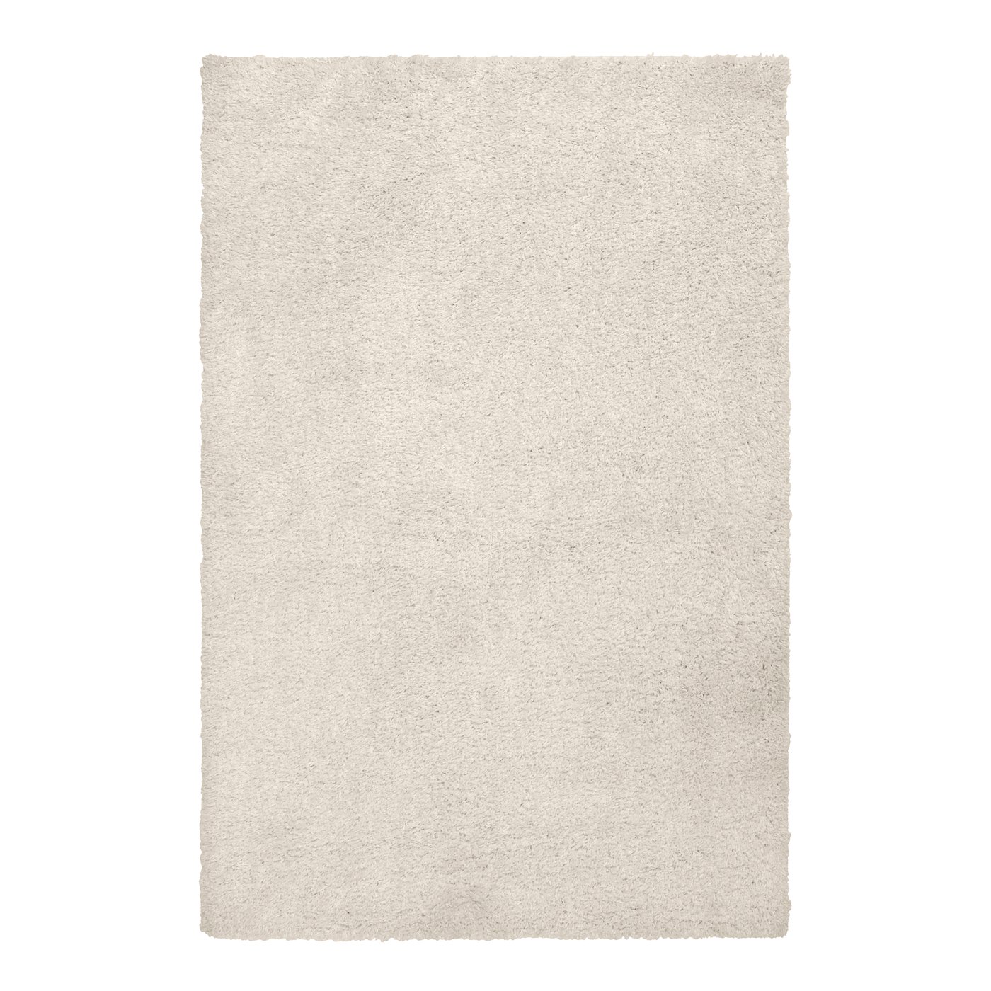IKEA ÄRENDE matta, lång lugg, off-white, 160x230 cm