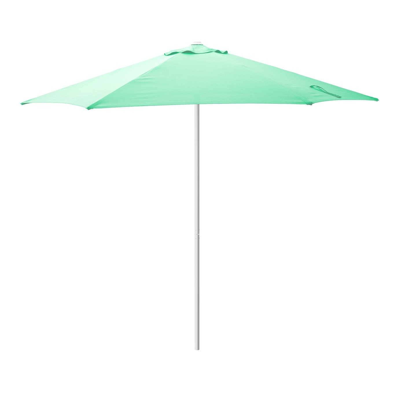 IKEA HÖGÖN parasoll, ljusgrön, 270 cm