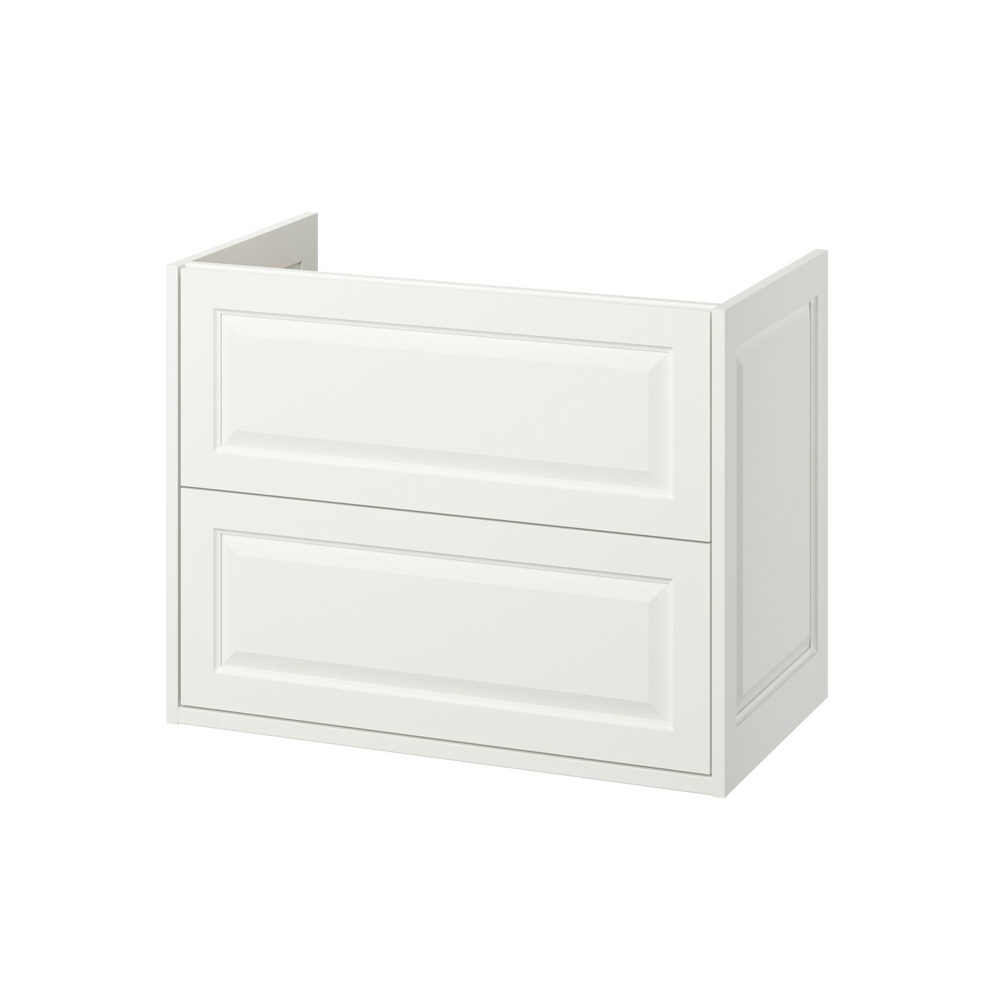 IKEA TÄNNFORSEN kommod med lådor, vit, 80x48x63 cm