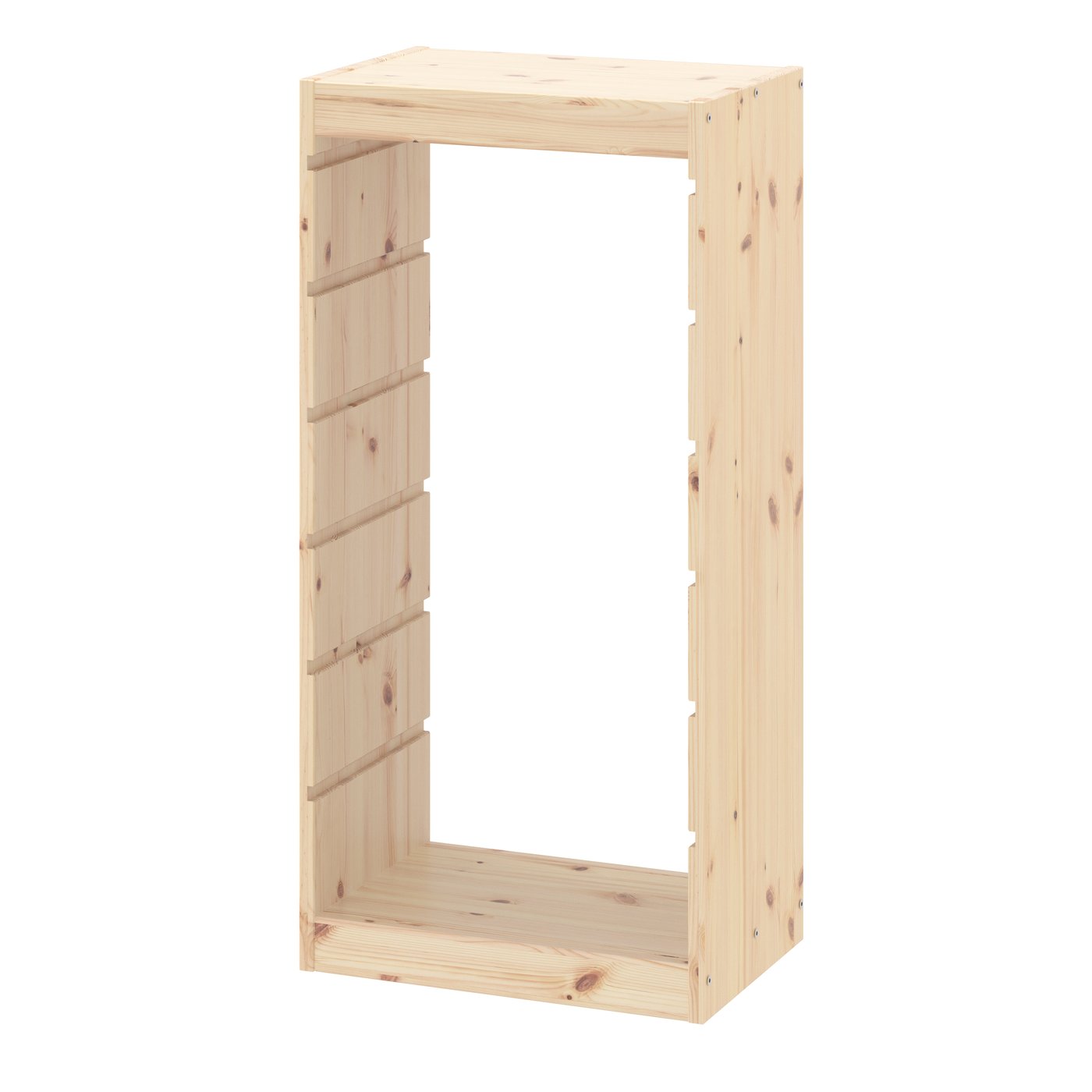 IKEA TROFAST stomme, ljus vitbetsad furu, 44x91 cm