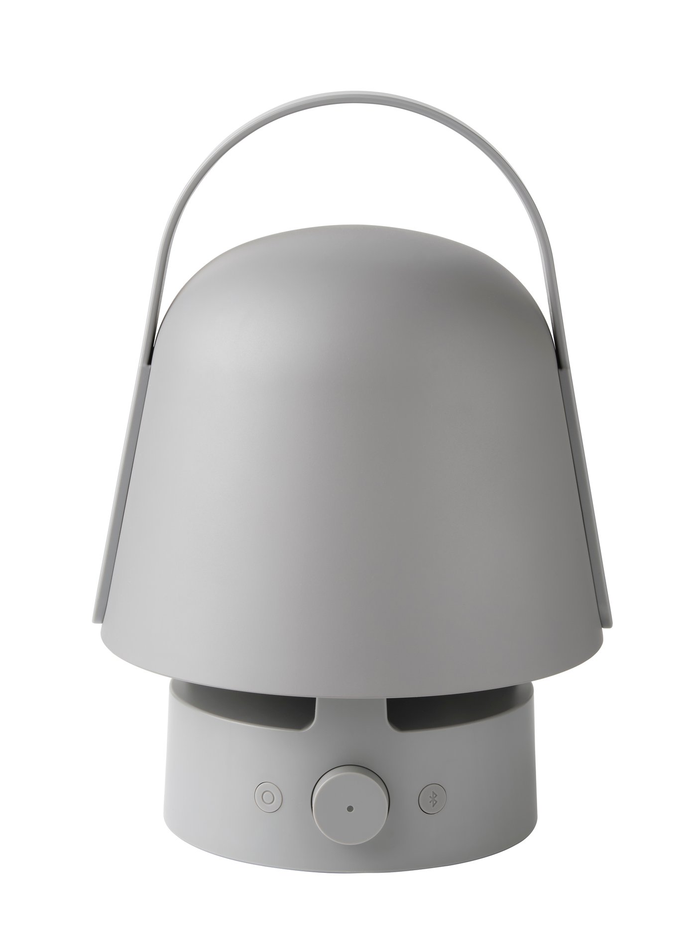 IKEA VAPPEBY bluetooth högtalare m lampa, utomhus/grå