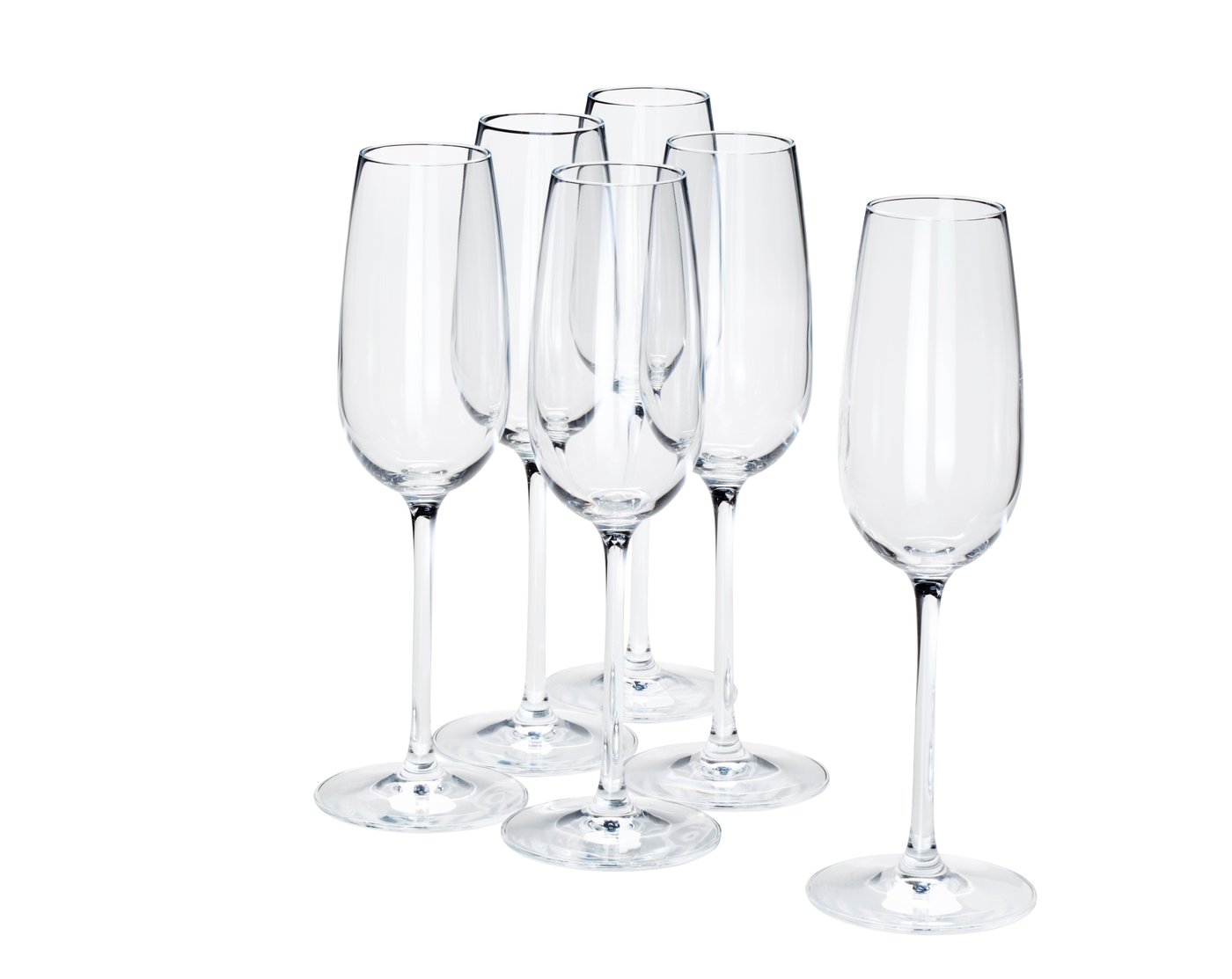 IKEA STORSINT champagneglas, klarglas, 22 cl