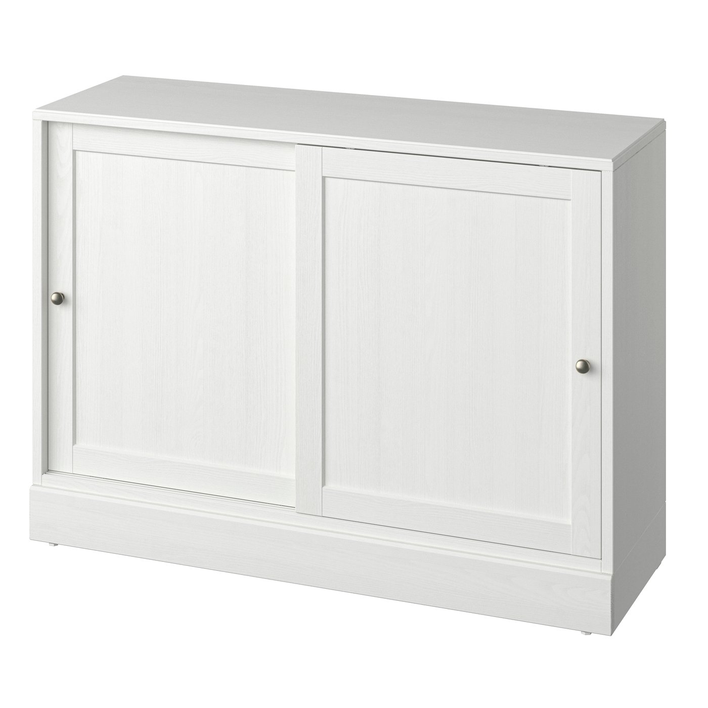 IKEA HAVSTA sideboard grunddel, vit, 121x47x89 cm