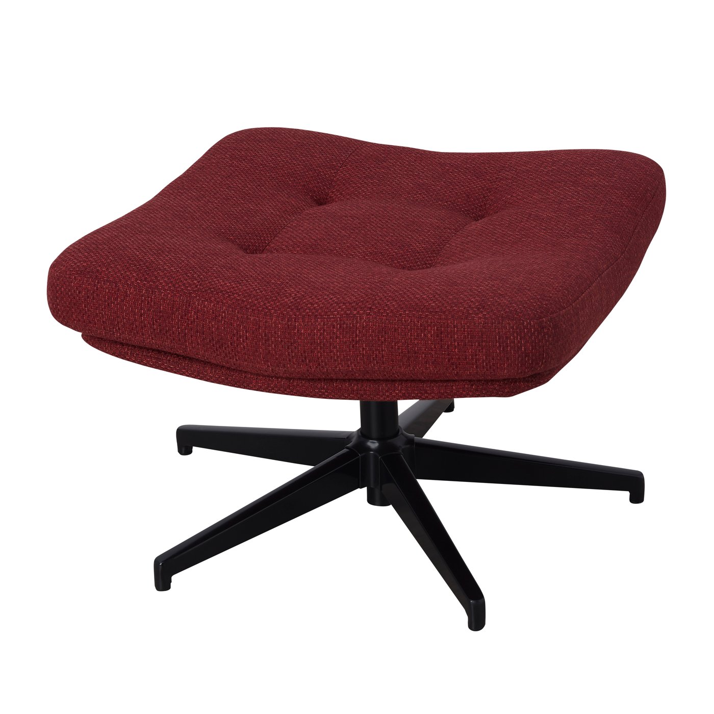 IKEA HAVBERG fotpall, lejde rödbrun