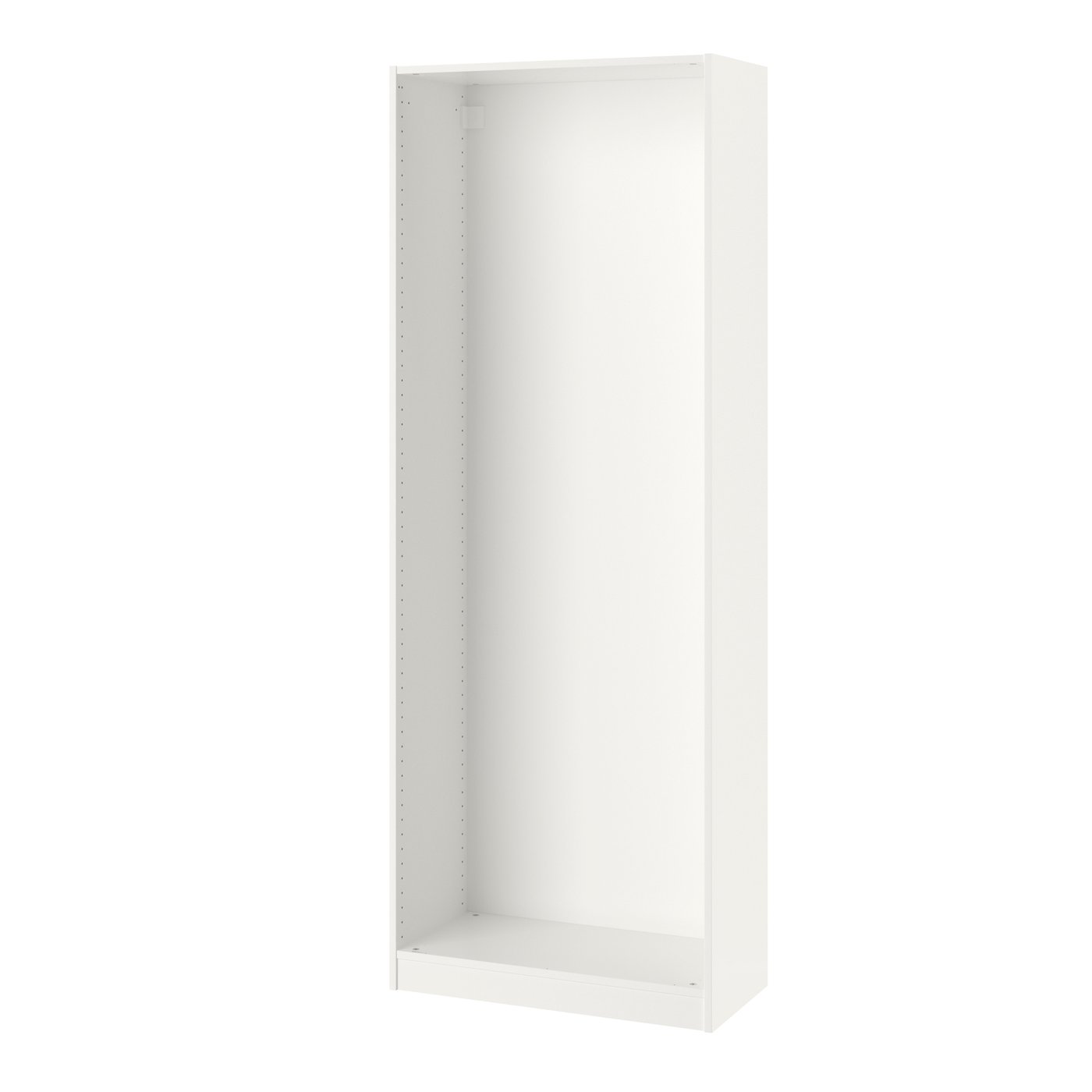 IKEA PAX garderobsstomme, vit, 75x35x201 cm