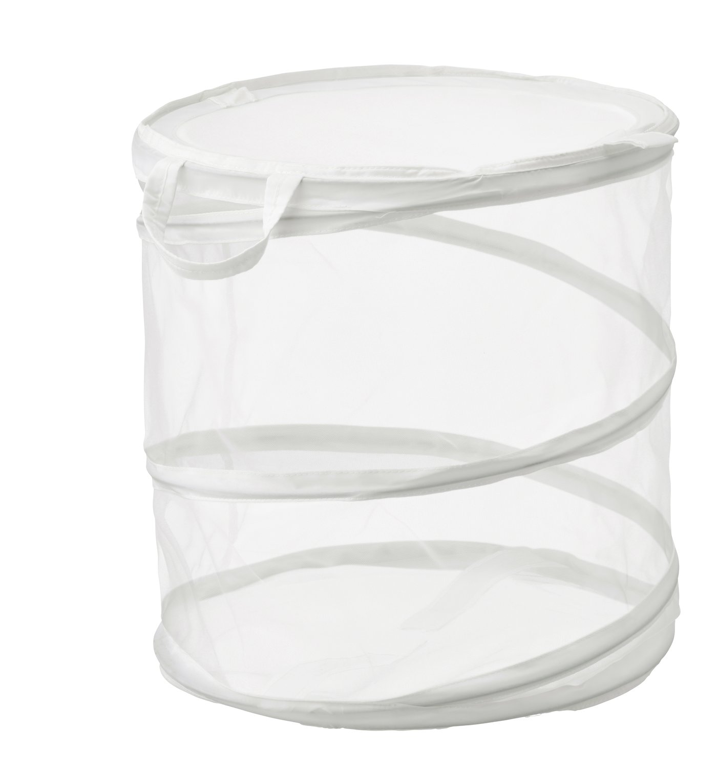 IKEA FYLLEN tvättkorg, vit, 79 l
