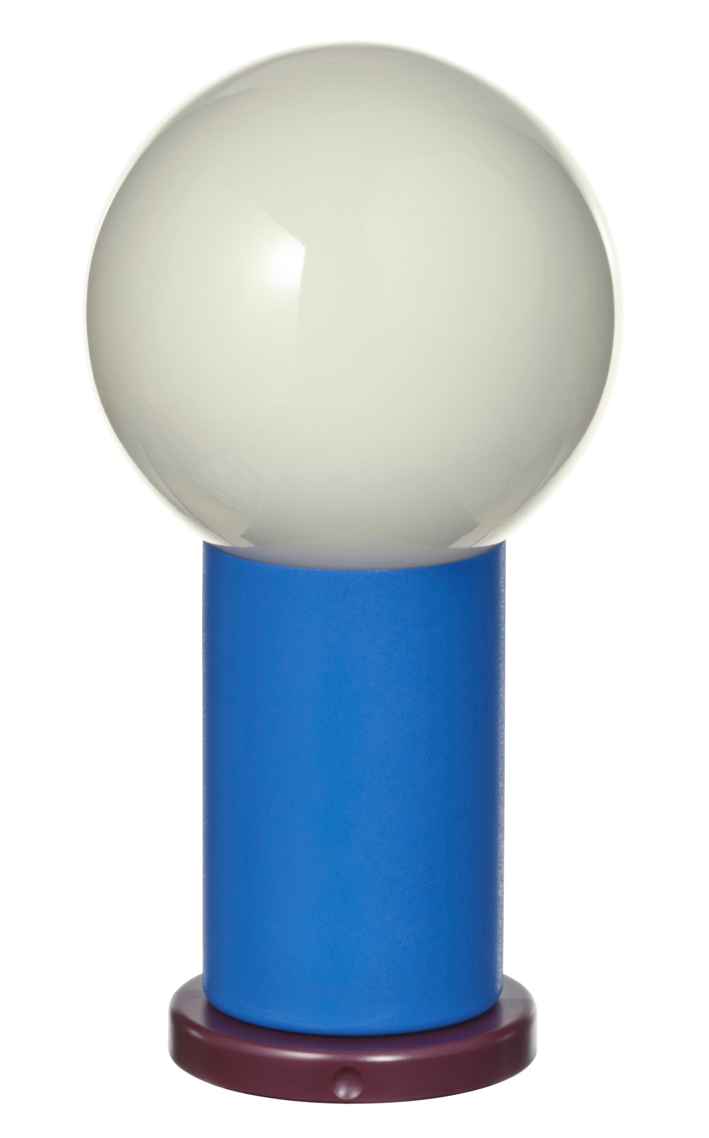 IKEA PS 2026 LED portabel lampa, batteridriven dimbar/blå ljusgul, 22 cm