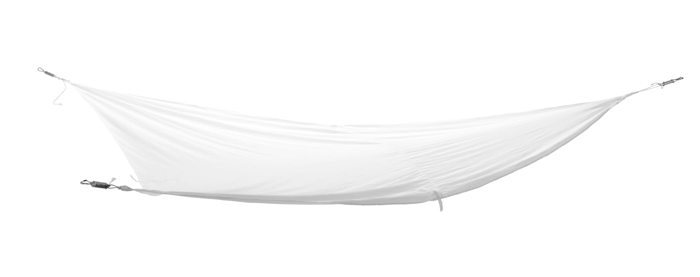 IKEA DYNING soltak, trekantigt/vit, 360 cm