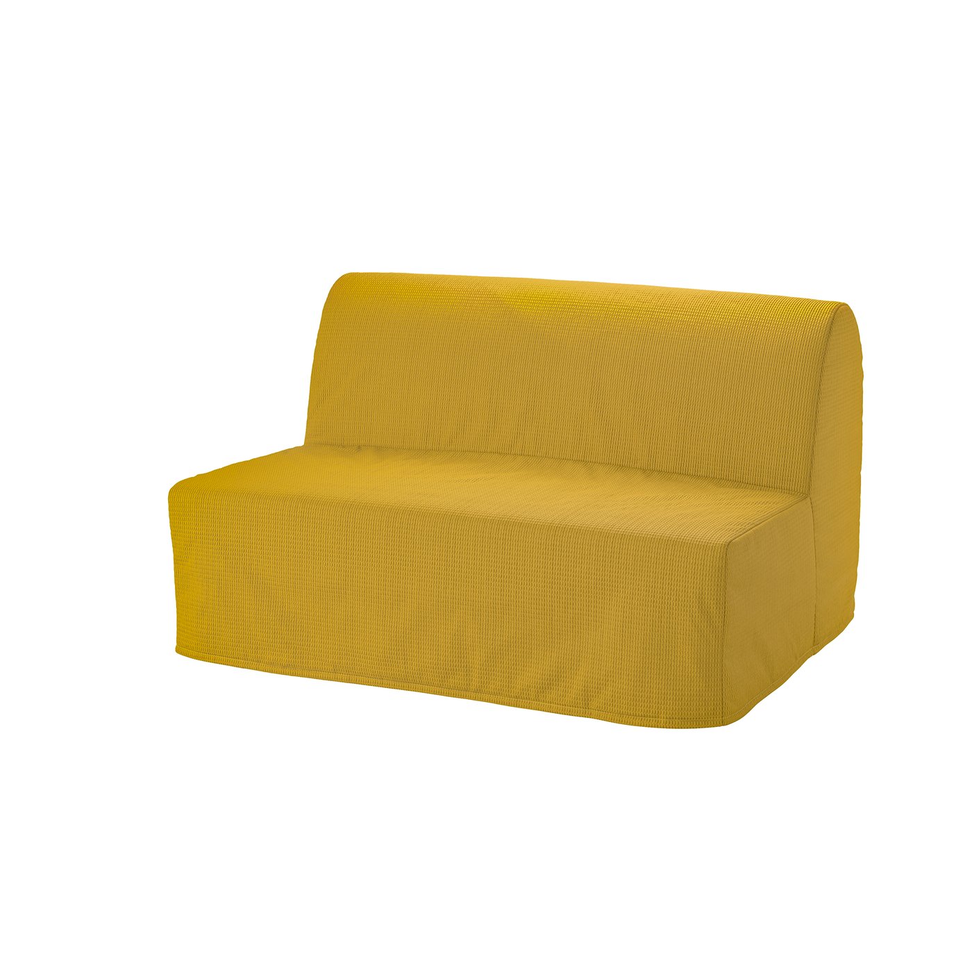 IKEA LYCKSELE klädsel till 2-sits bäddsoffa, vansbro gul