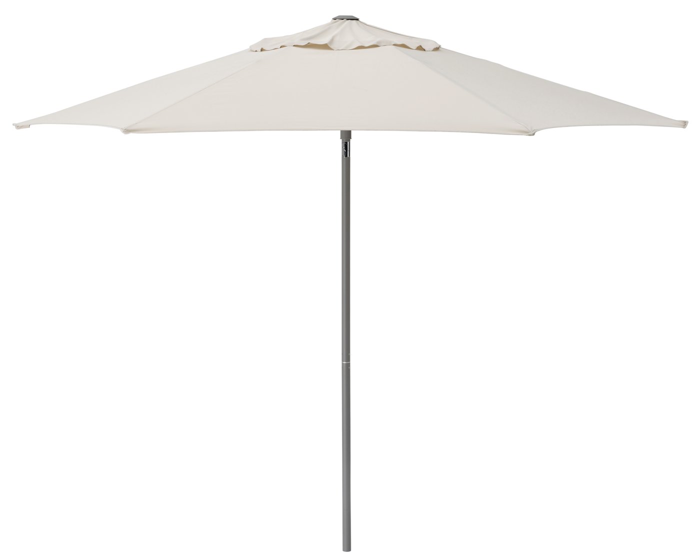 IKEA JOGGESÖ parasoll, ljust gråbeige, 300 cm