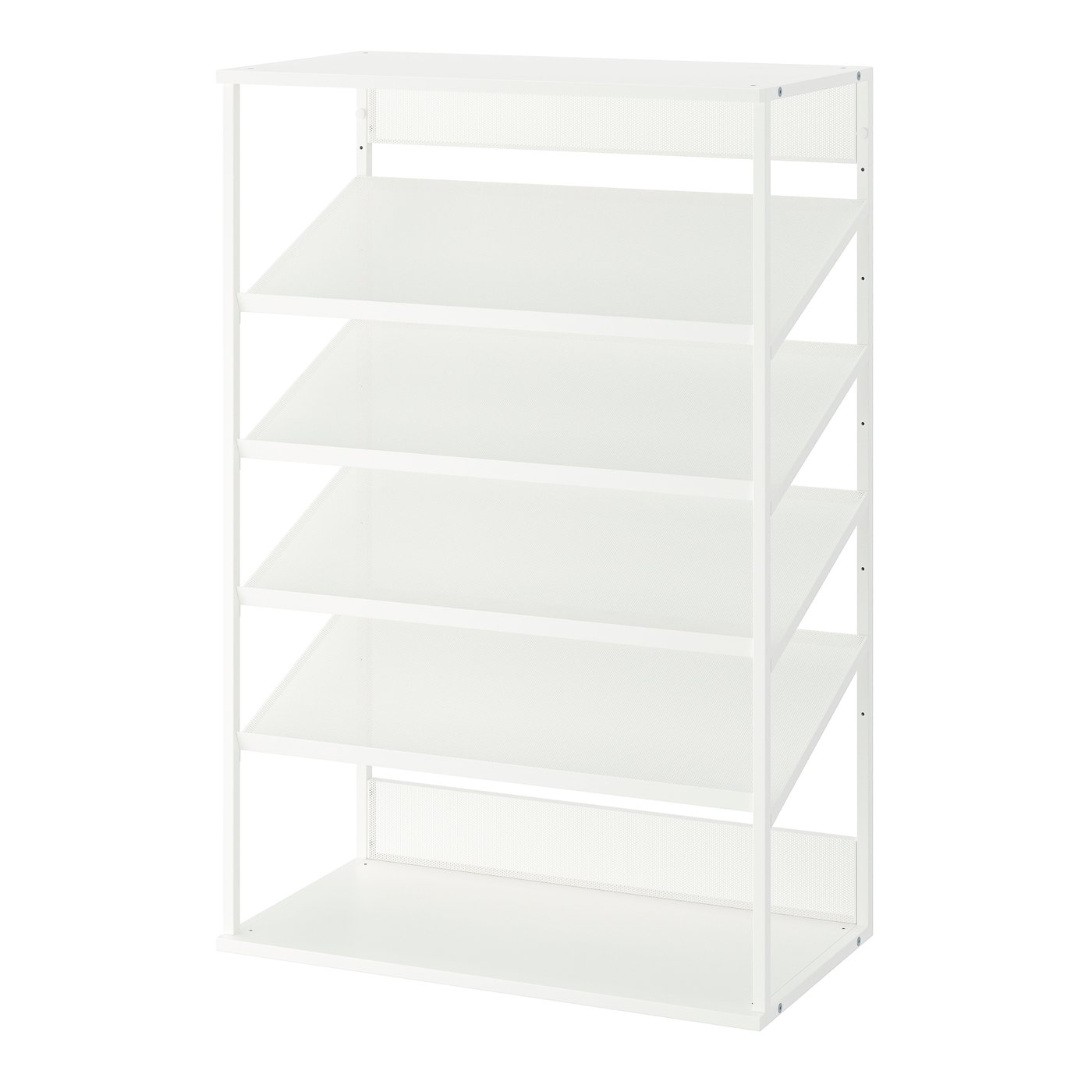 IKEA PLATSA öppen sektion för skoförvaring, vit, 80x40x120 cm