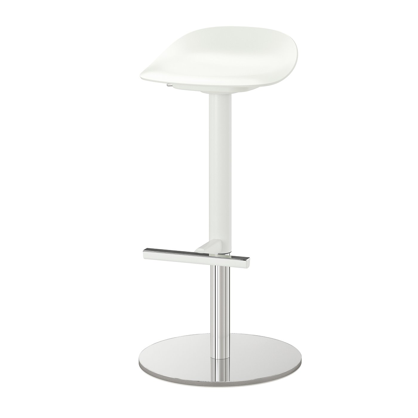 IKEA JANINGE barpall, vit, 76 cm