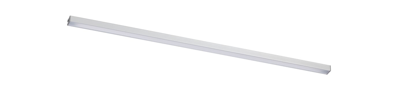 IKEA MITTLED LED ljuslist för köksbänk, dimbar aluminiumfärg, 60 cm