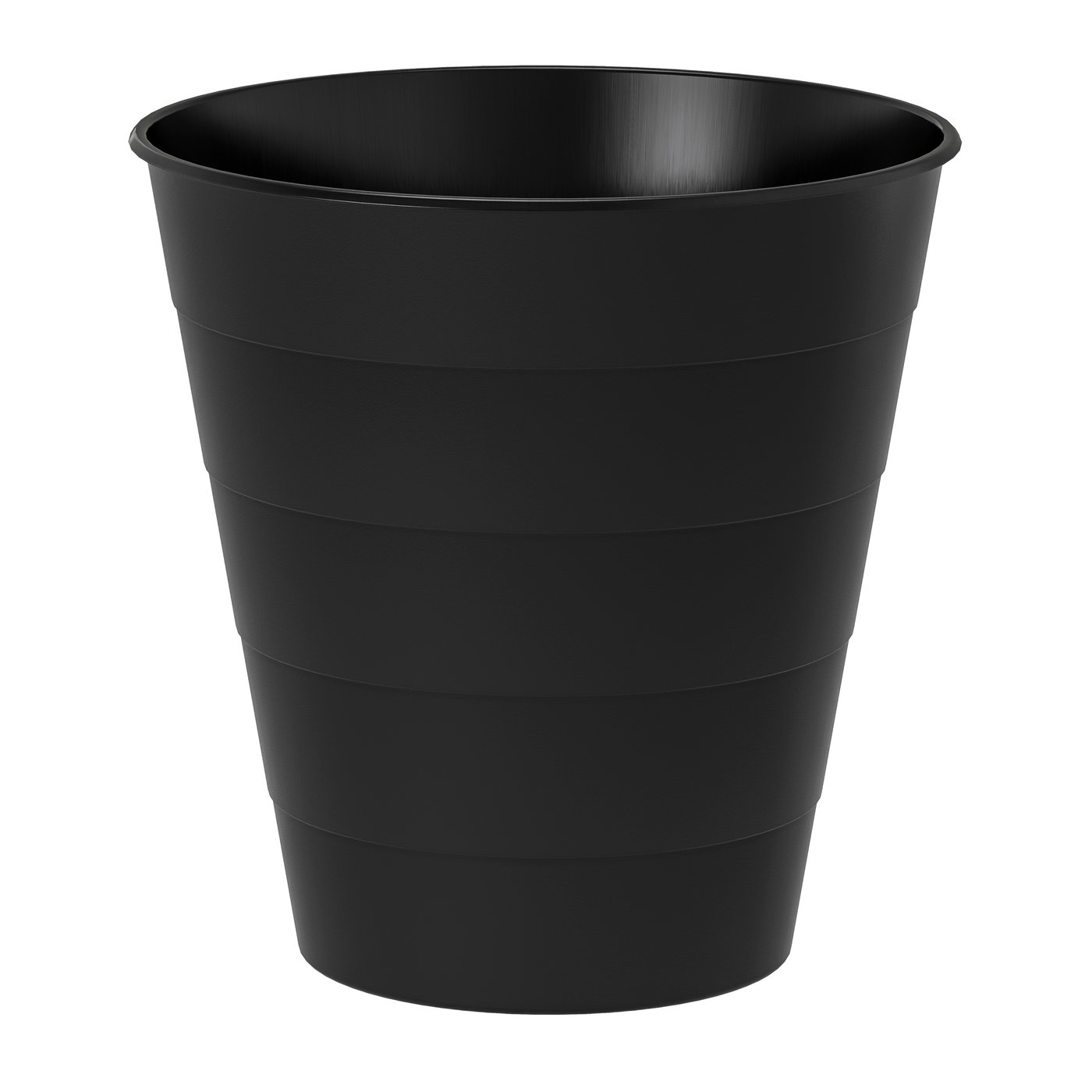 IKEA FNISS avfallshink, svart, 10 l