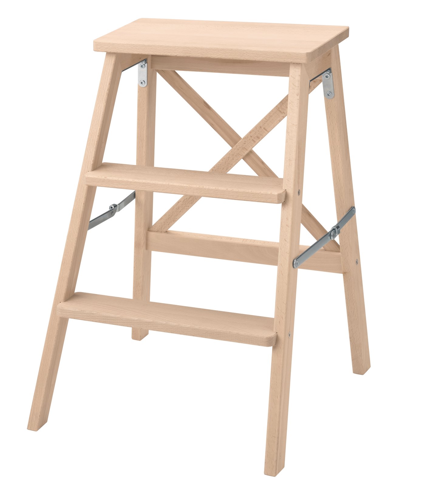 IKEA BEKVÄM köksstege/pall, bok, 63 cm